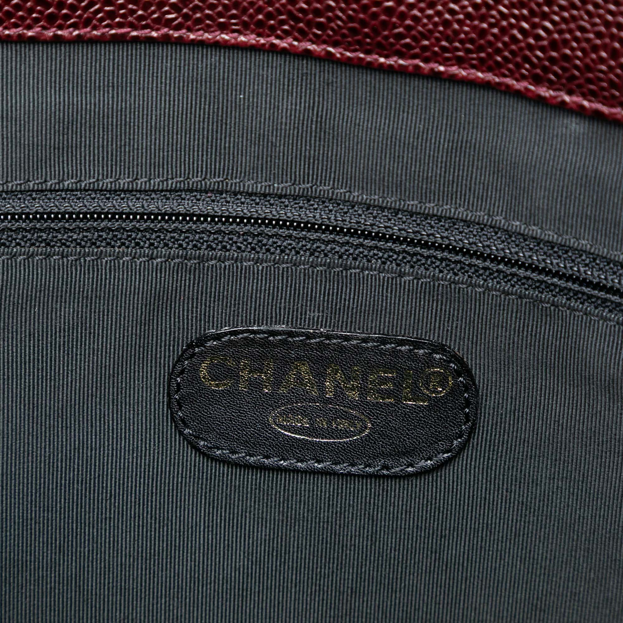 Chanel CC Caviar Tote - image 5