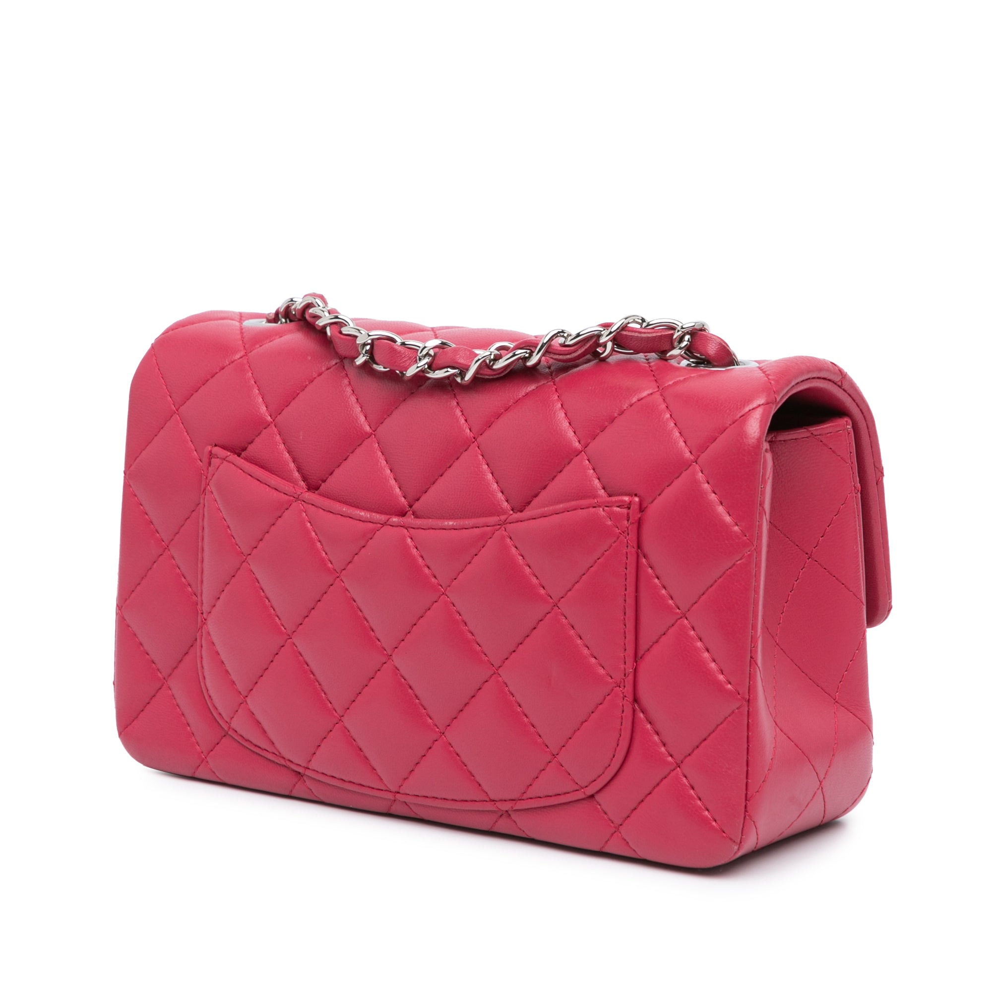 Chanel Mini Rectangular Classic Lambskin Single Flap - image 2