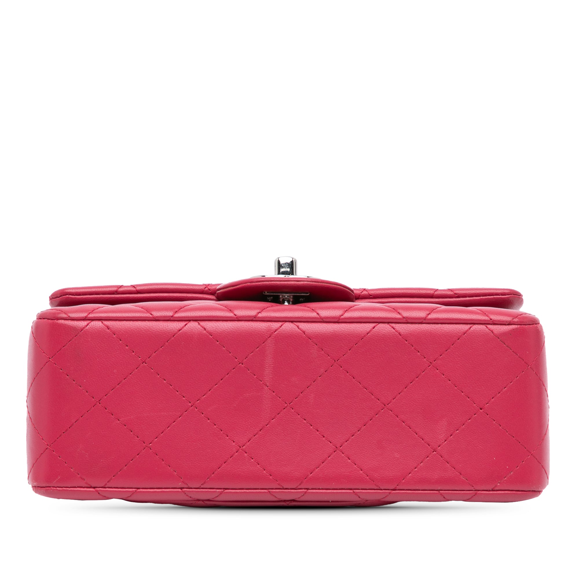 Chanel Mini Rectangular Classic Lambskin Single Flap - image 3