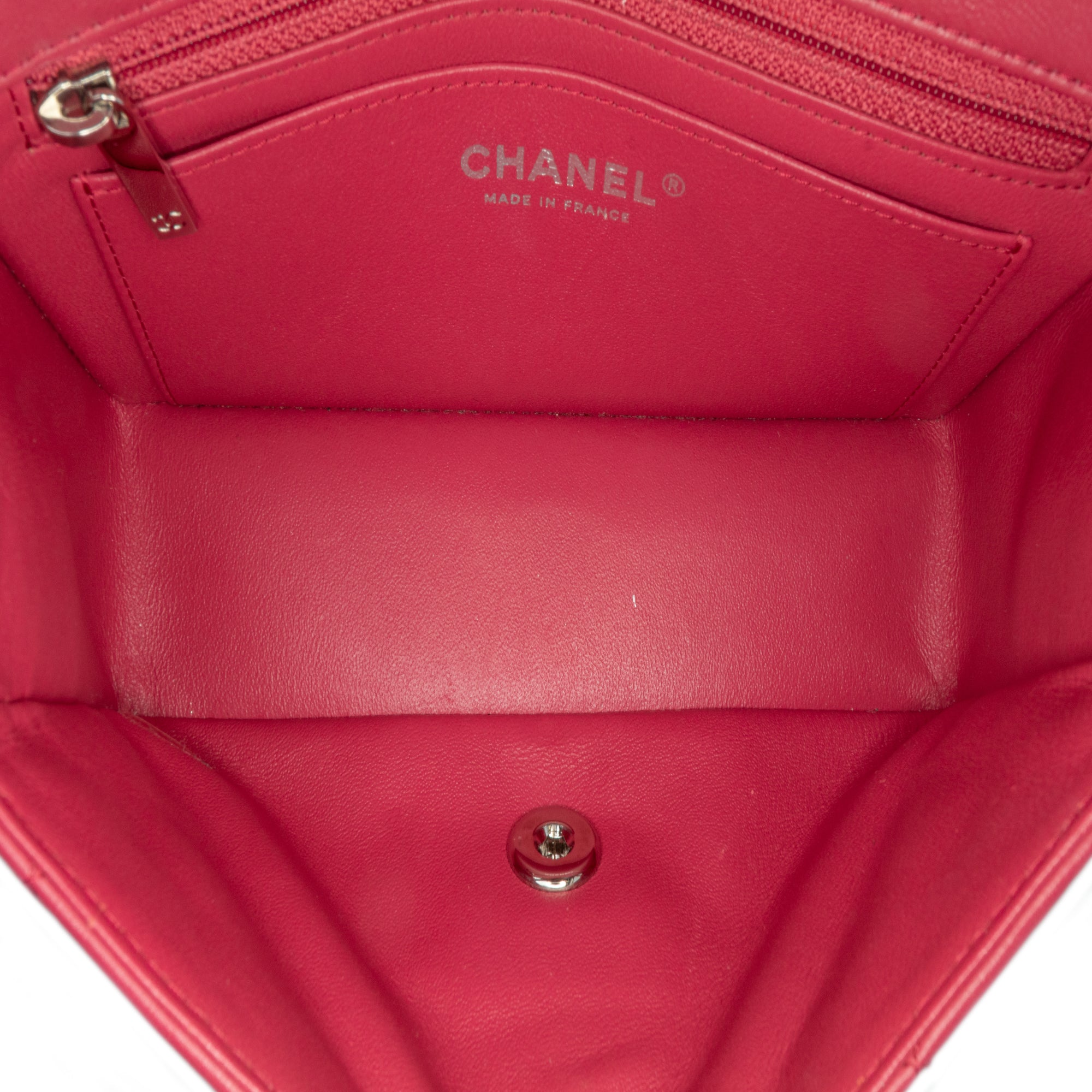 Chanel Mini Rectangular Classic Lambskin Single Flap - image 4