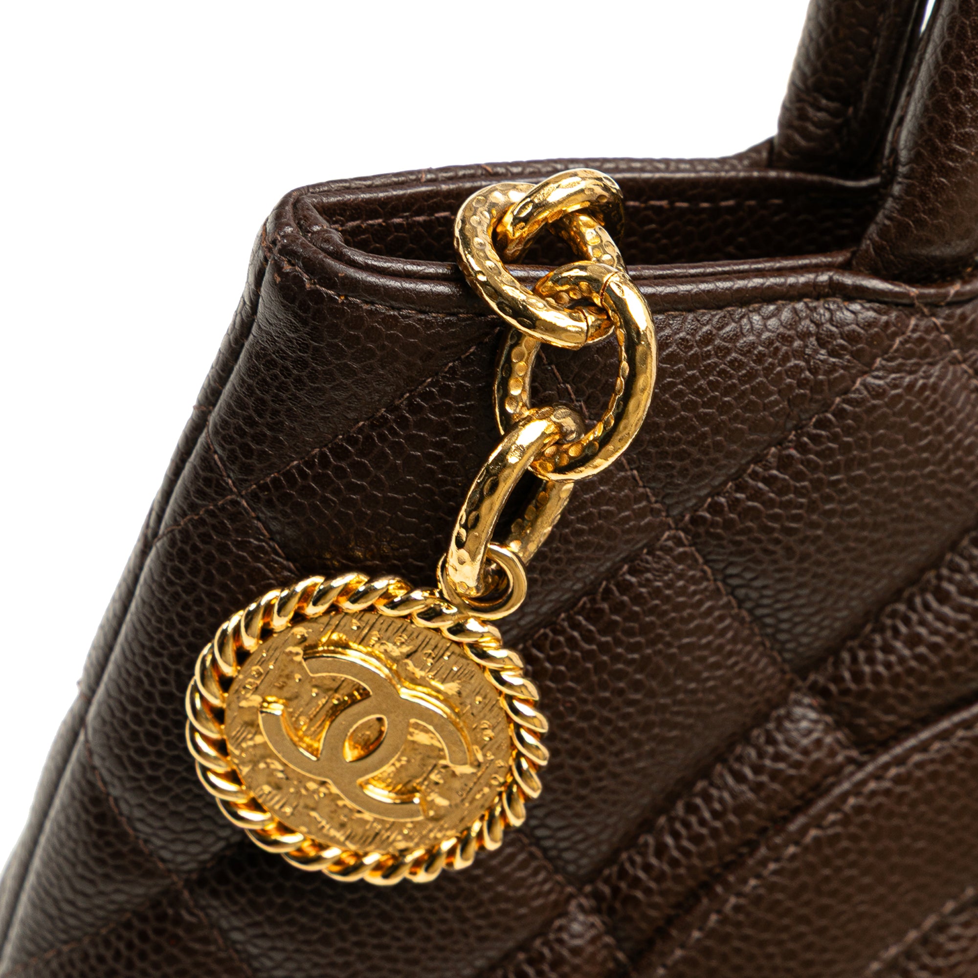 Chanel Caviar Medallion Tote - image 10