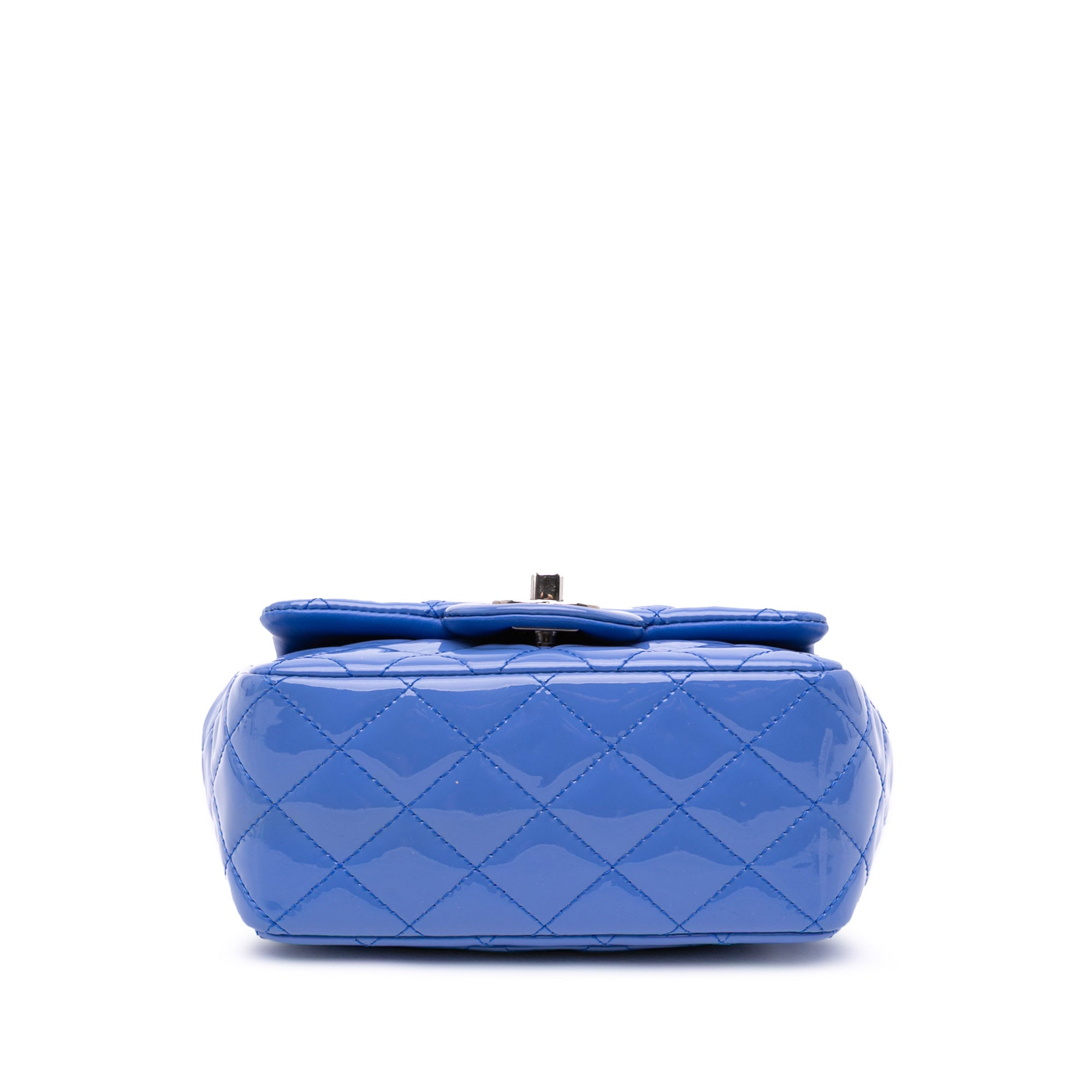 Chanel Mini Square Classic Patent Single Flap - image 3