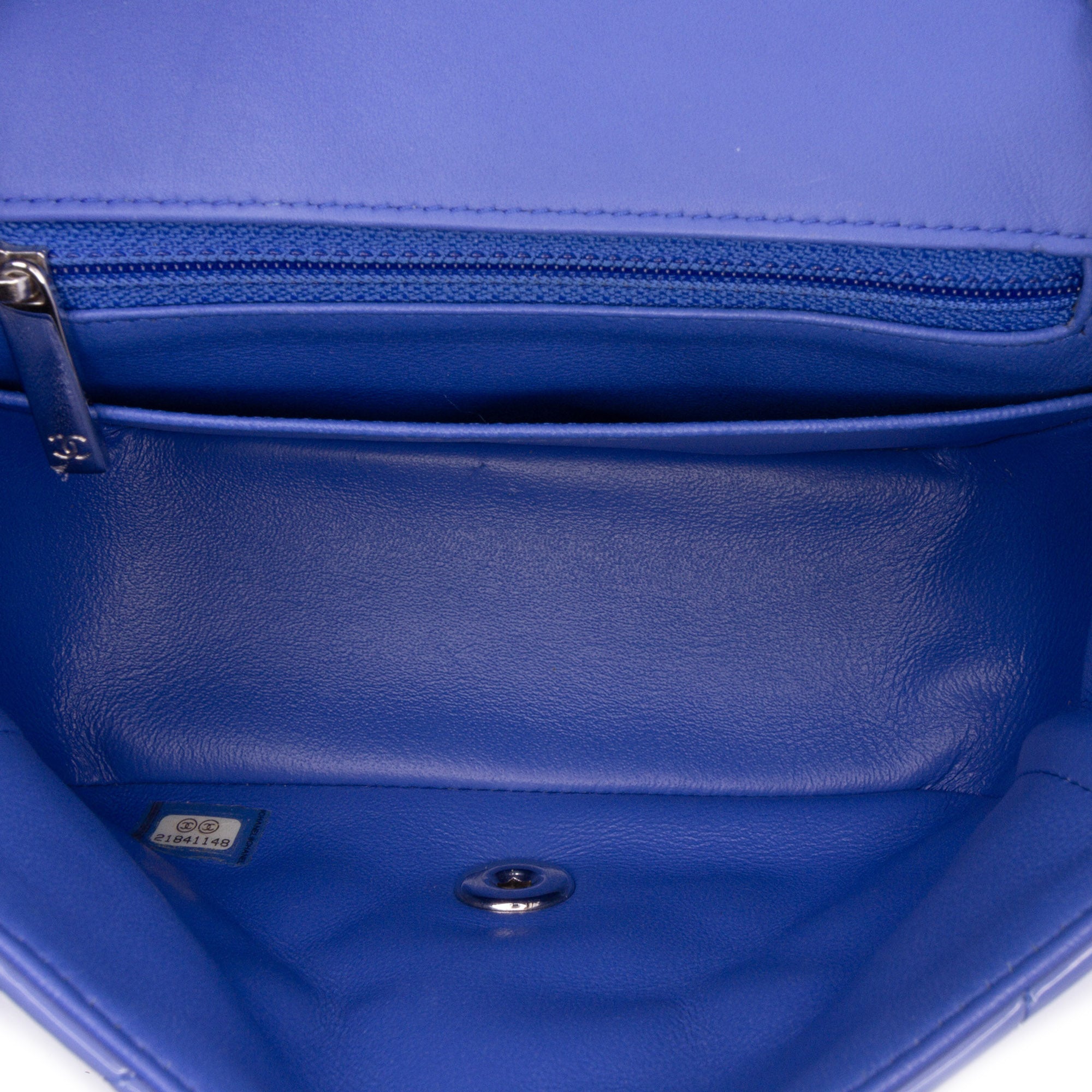 Chanel Mini Square Classic Patent Single Flap - image 4