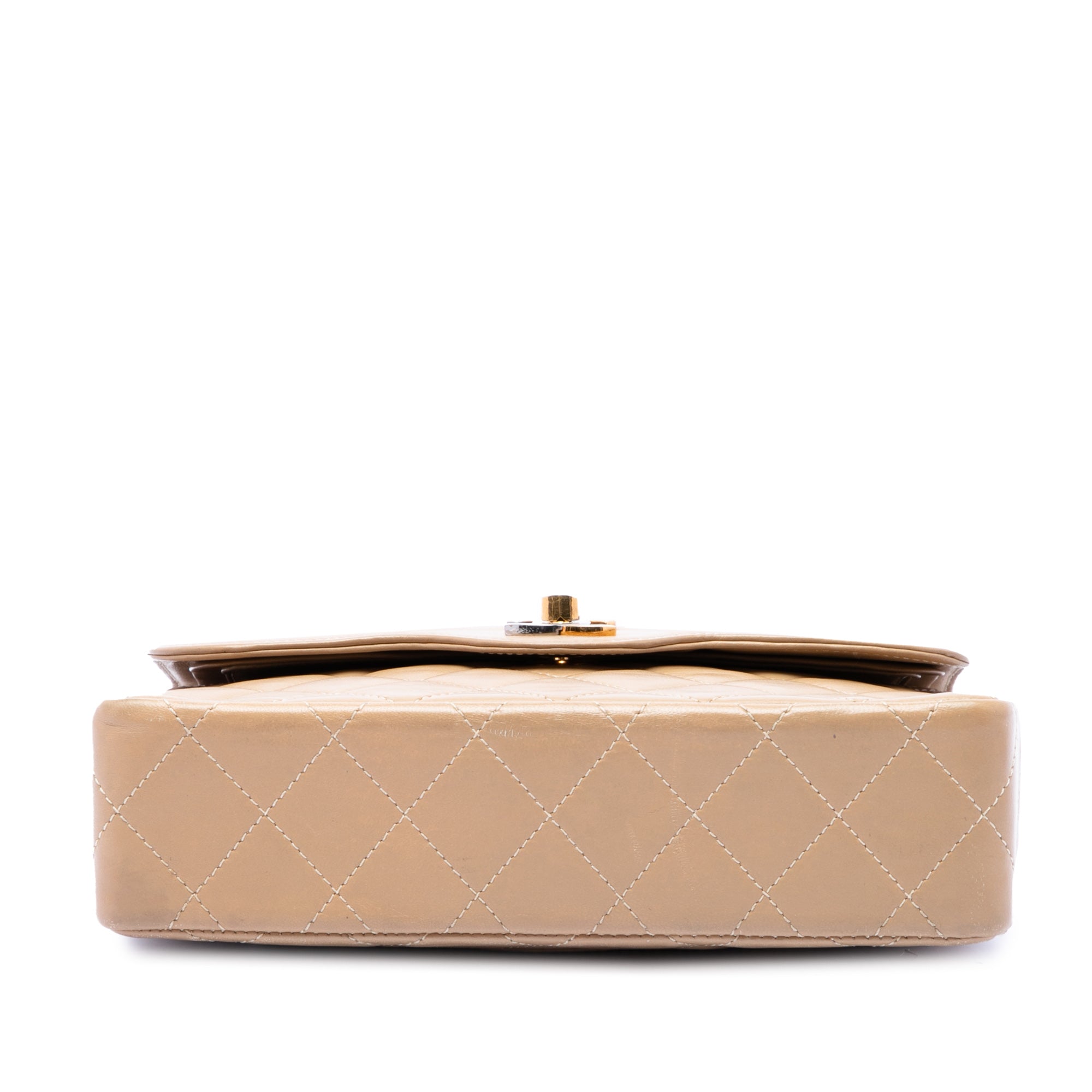 Chanel Paris Limited Edition Small CC Quilted Lambskin Double Flap - image 3