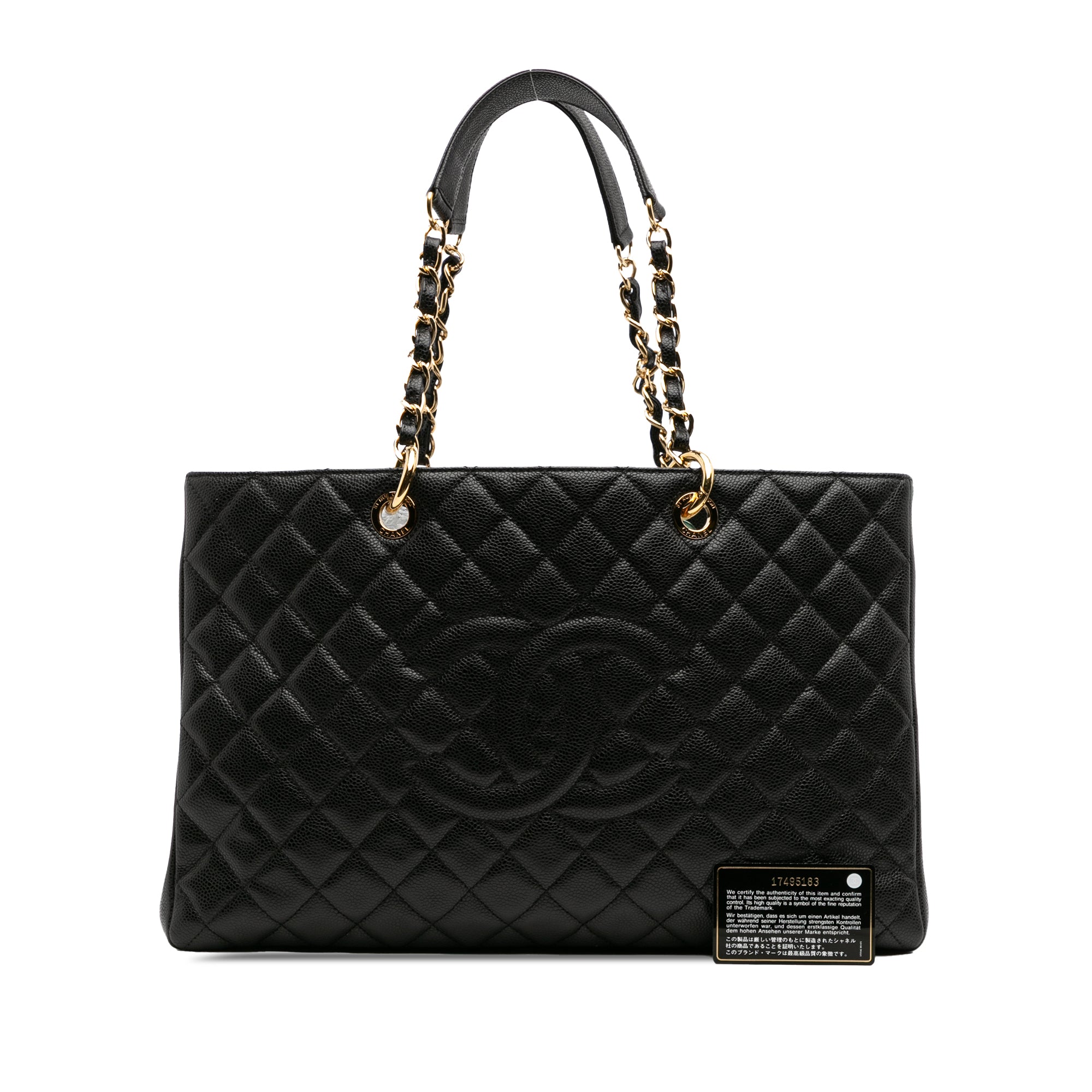Chanel Caviar Grand Shopping Tote XL - image 9