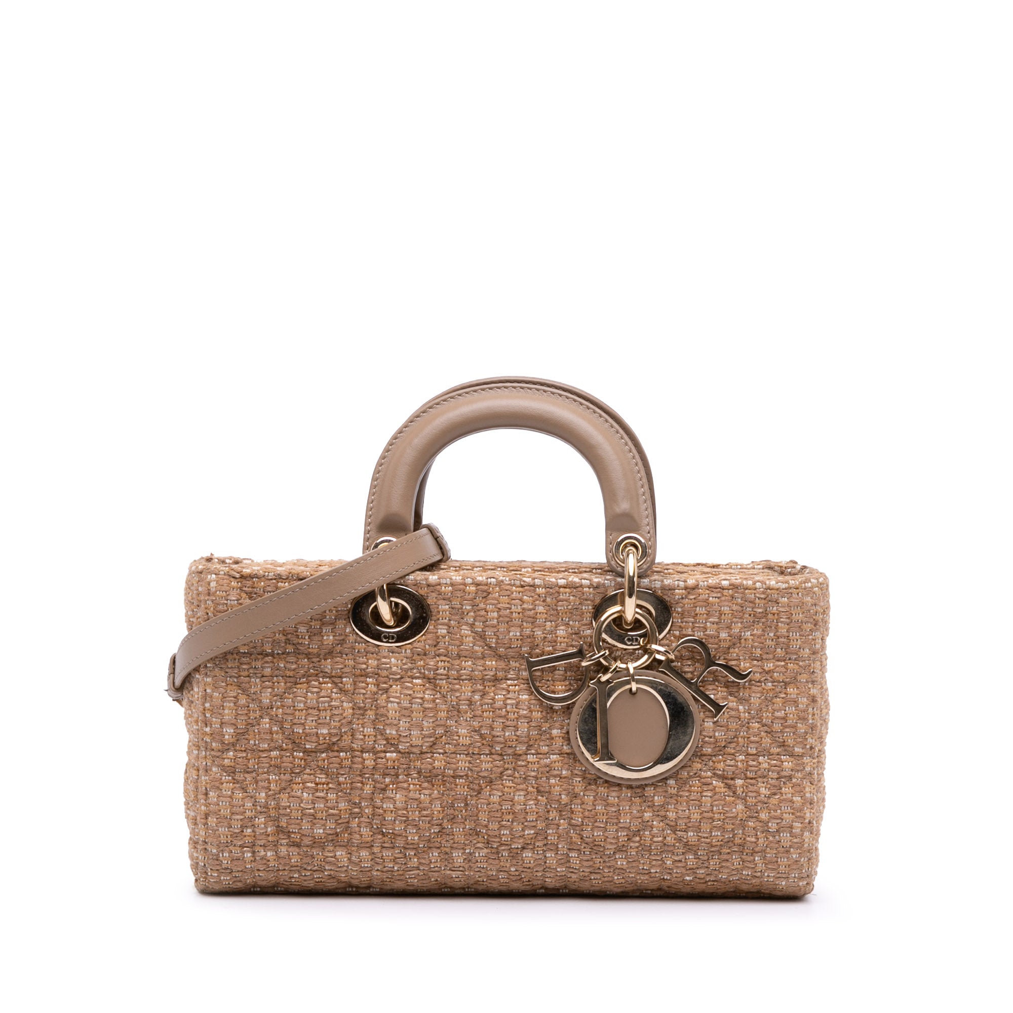 Dior Medium Tweed Cannage Lady D Joy - image 1