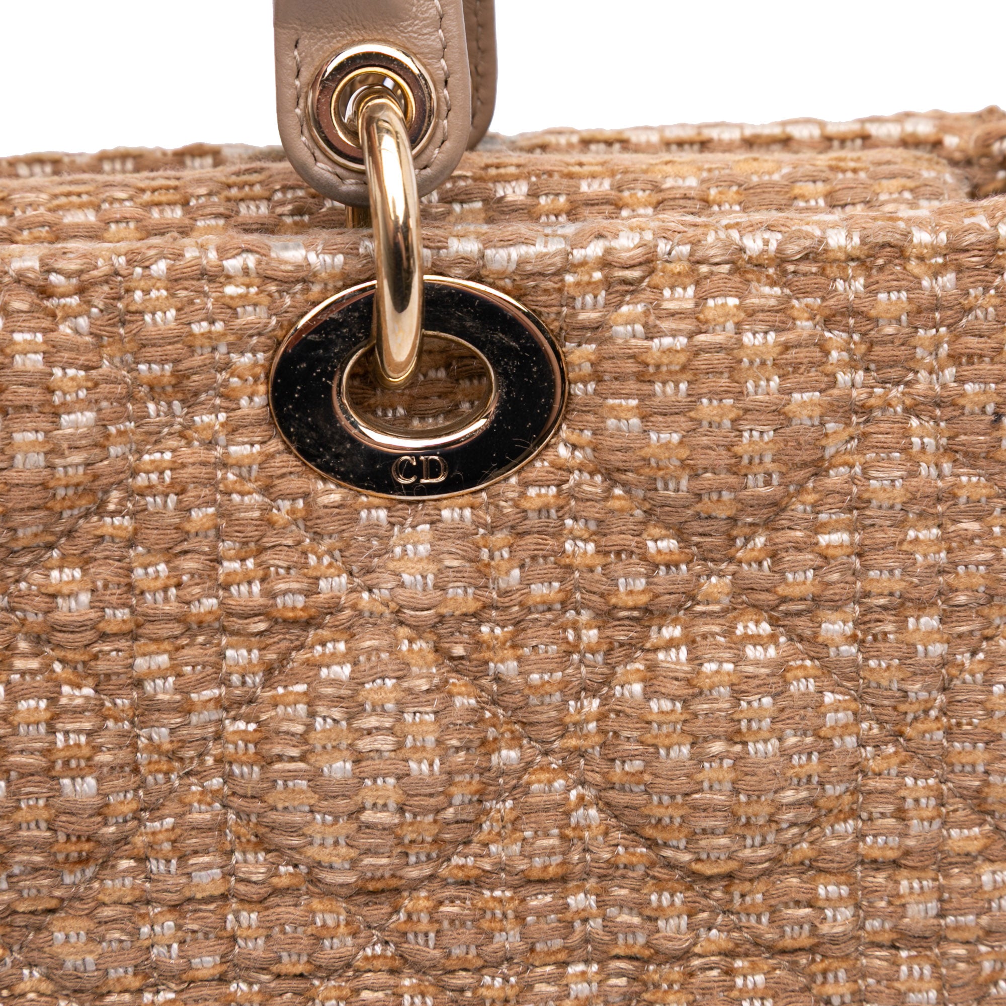Dior Medium Tweed Cannage Lady D Joy - image 7
