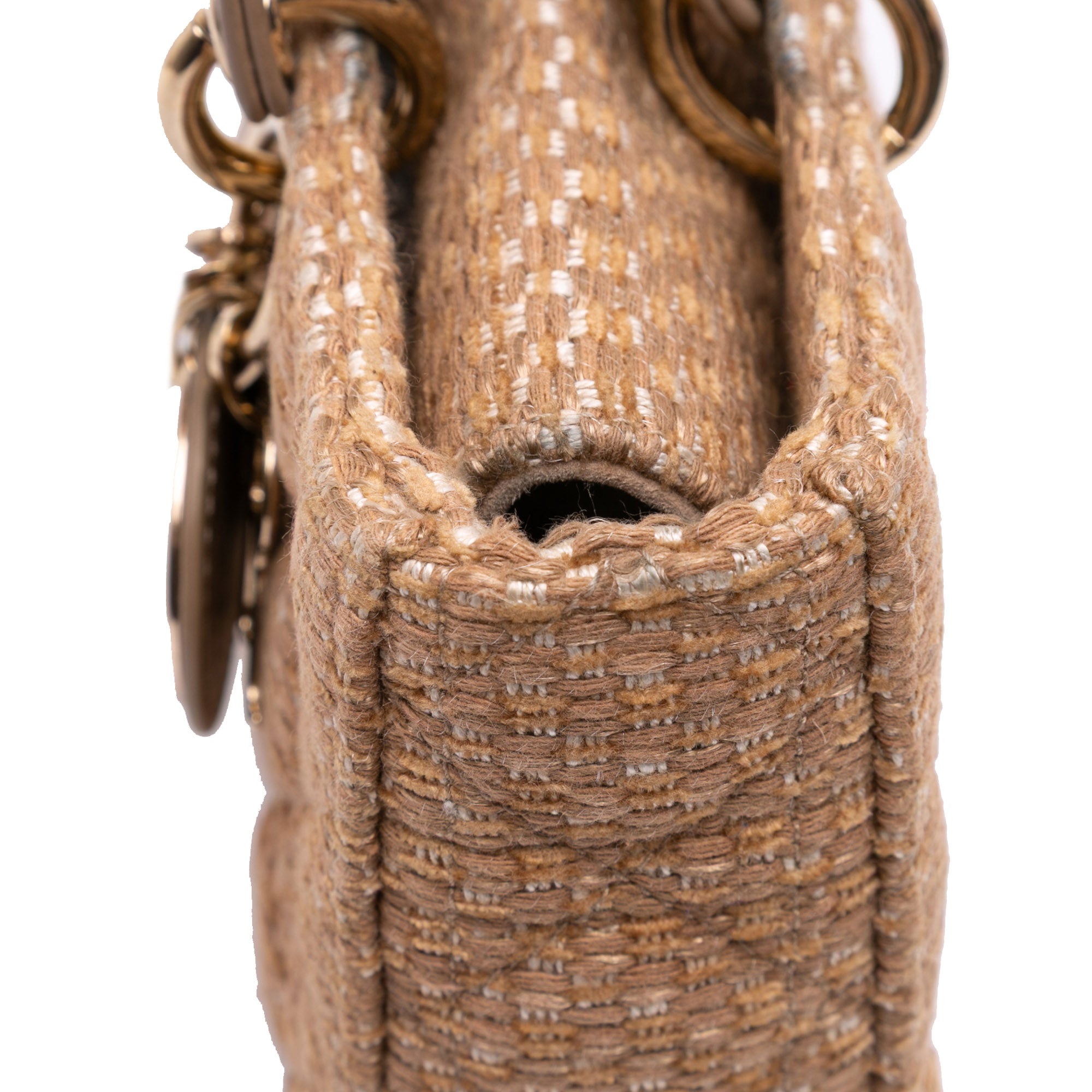 Dior Medium Tweed Cannage Lady D Joy - image 8