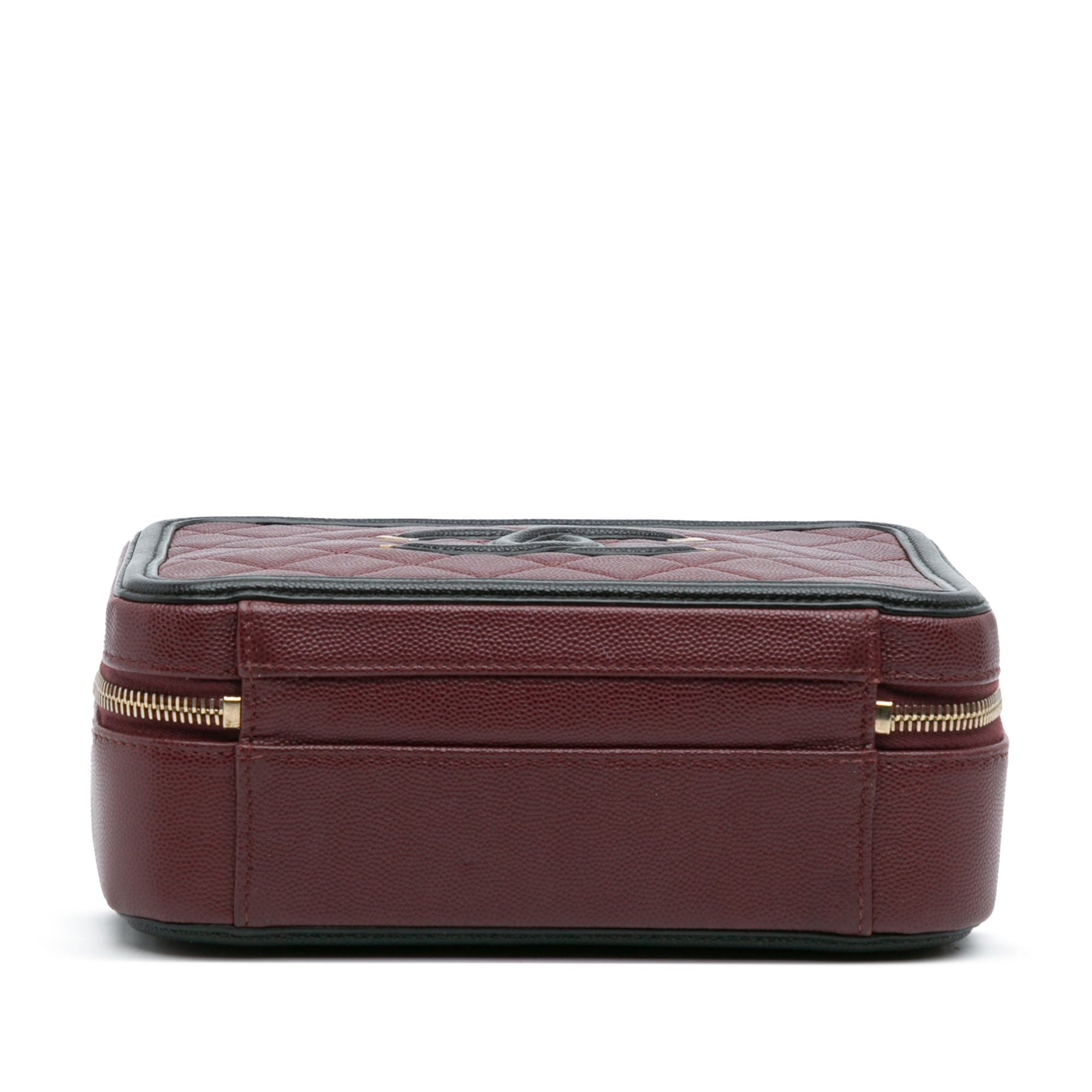 Chanel Medium Bicolor Caviar CC Filigree Vanity Case - image 3