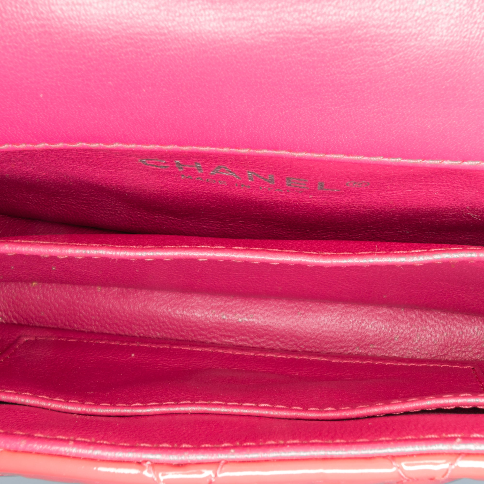 Chanel Extra Mini Rectangular Classic Patent Single Flap - image 4