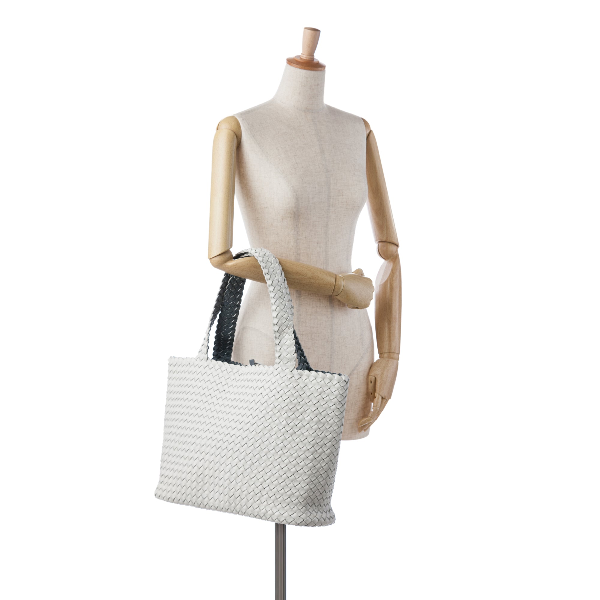 Bottega Veneta Bicolor Intrecciato Tote - image 11