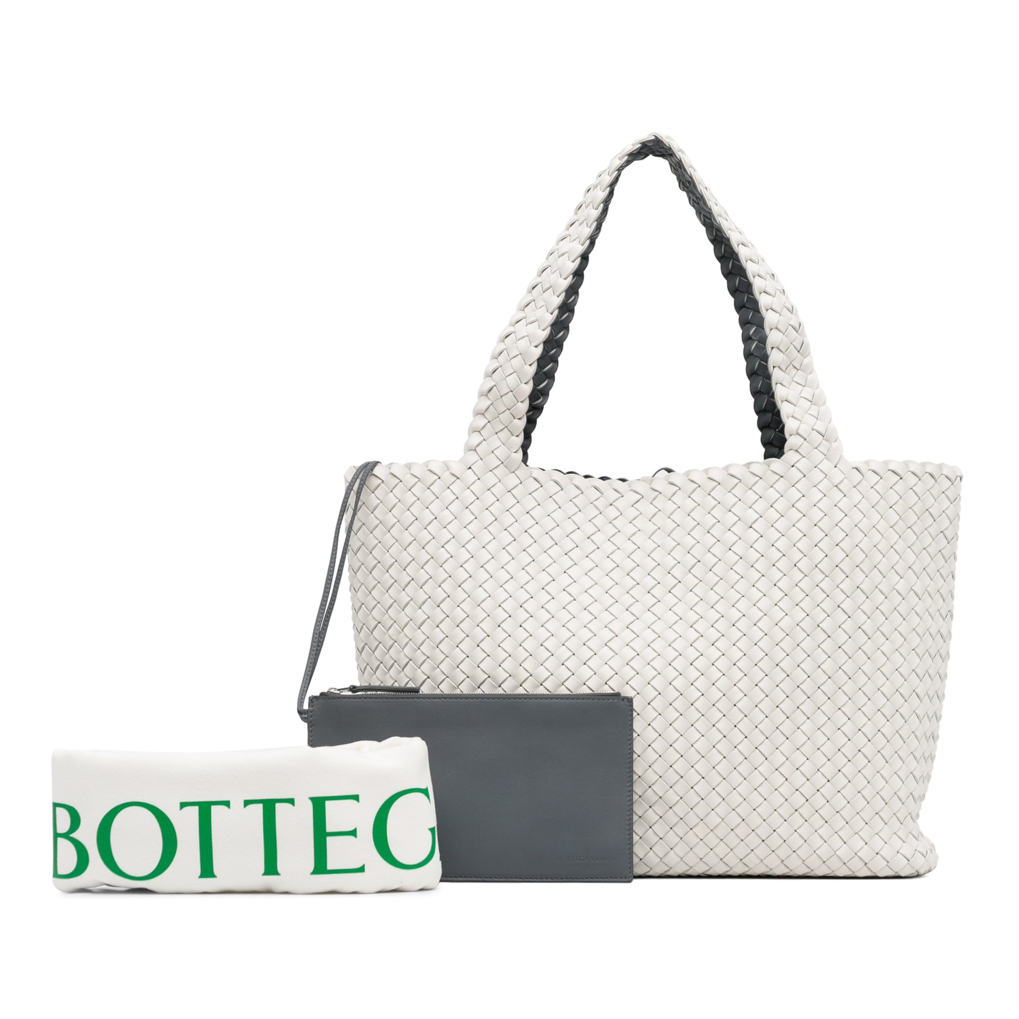 Bottega Veneta Bicolor Intrecciato Tote - image 12