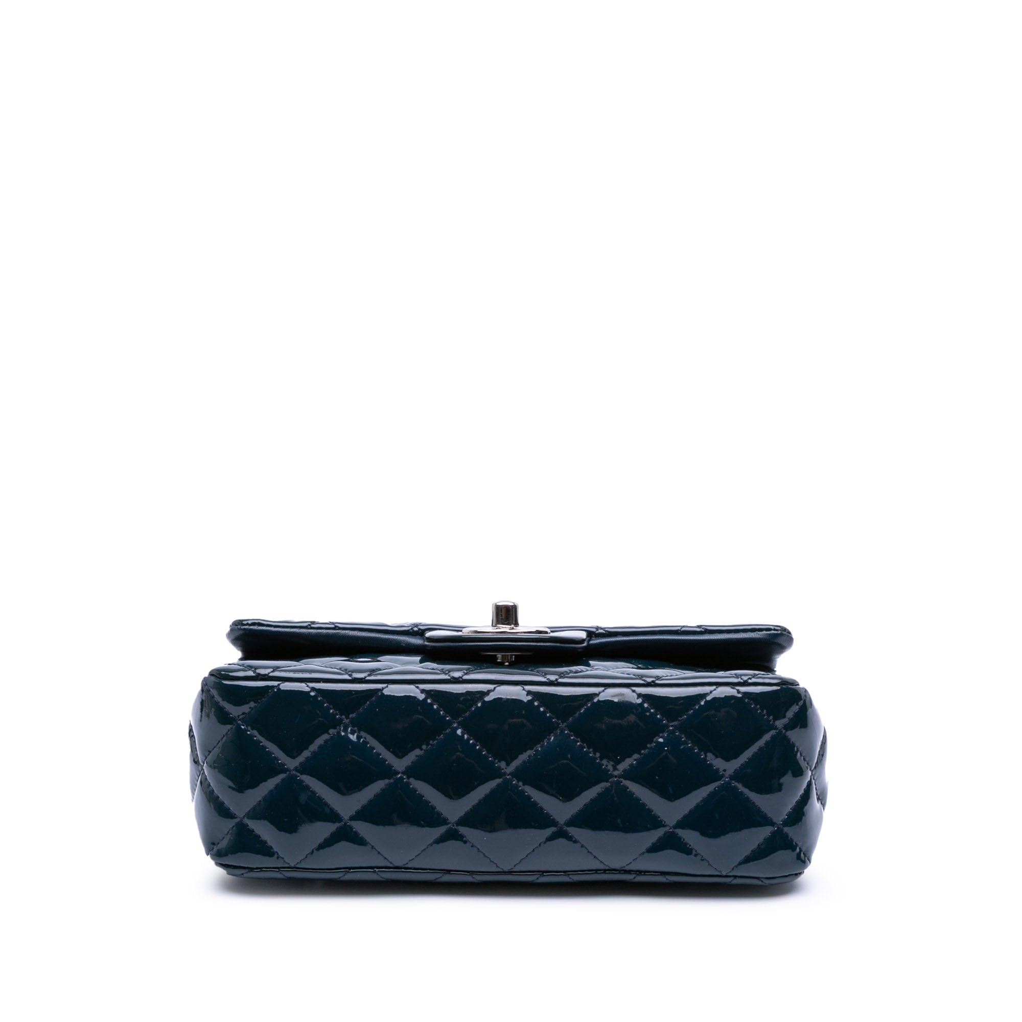 Chanel Mini Rectangular Classic Patent Single Flap - image 3