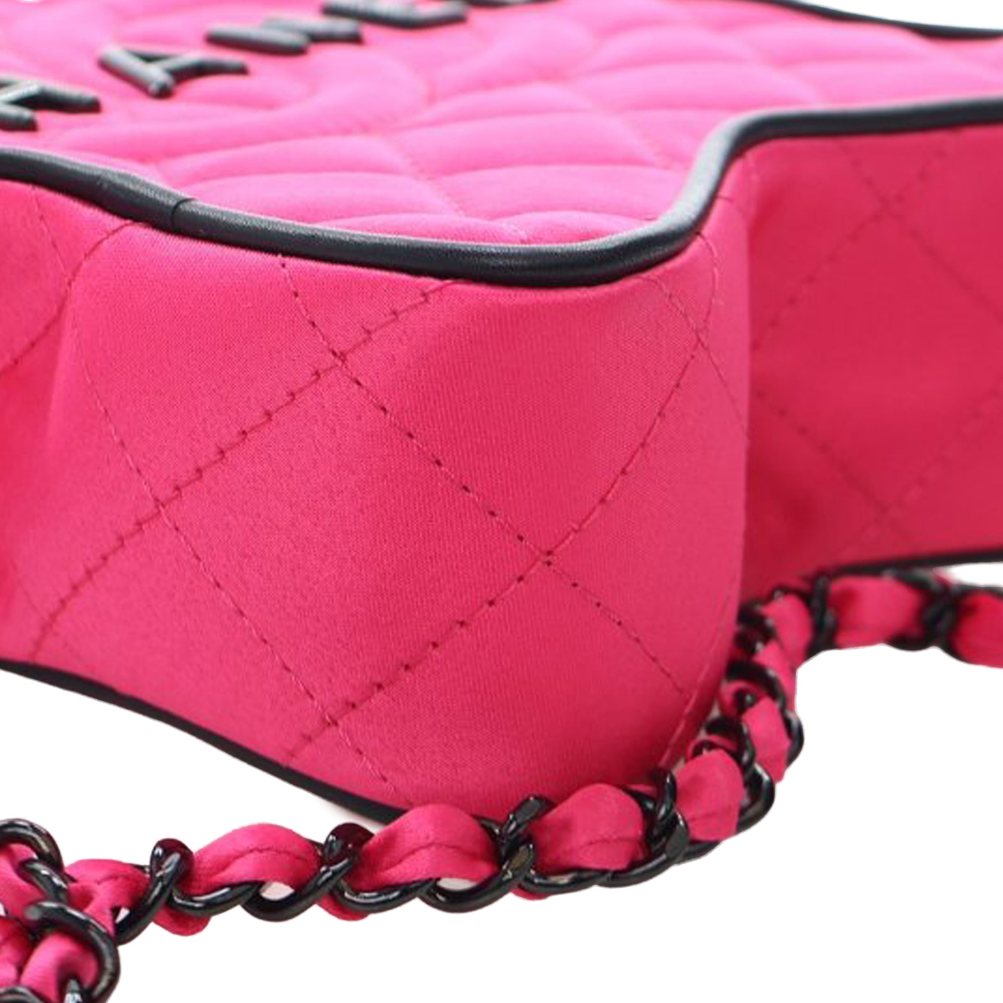 Chanel Quilted Satin Walk Of Fame Star Crossbody - image 10
