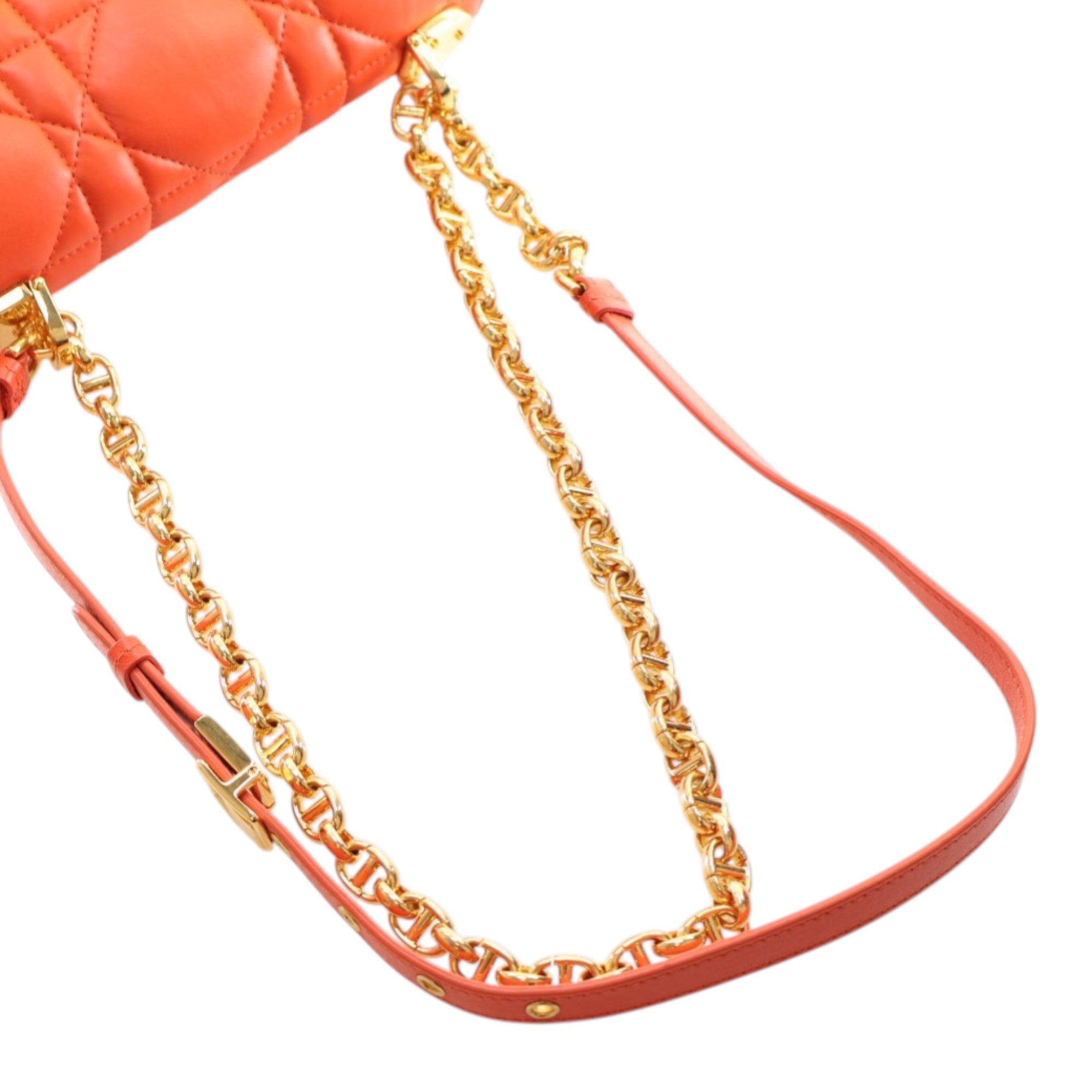 Dior Small Lambskin Macrocannage Caro Crossbody - image 14
