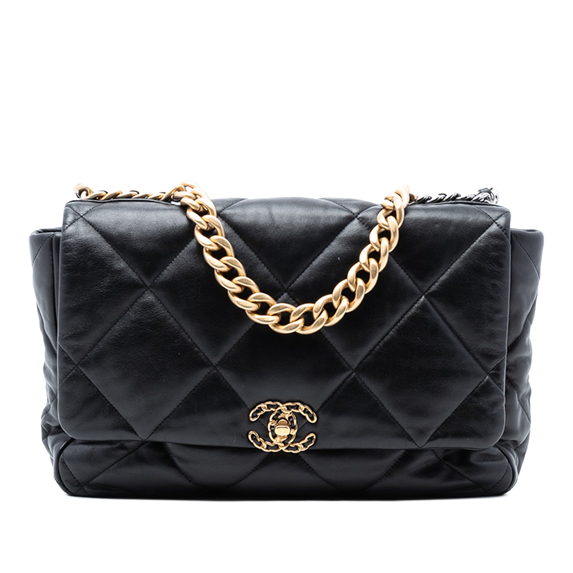 Chanel Maxi Lambskin 19 Flap - image 1