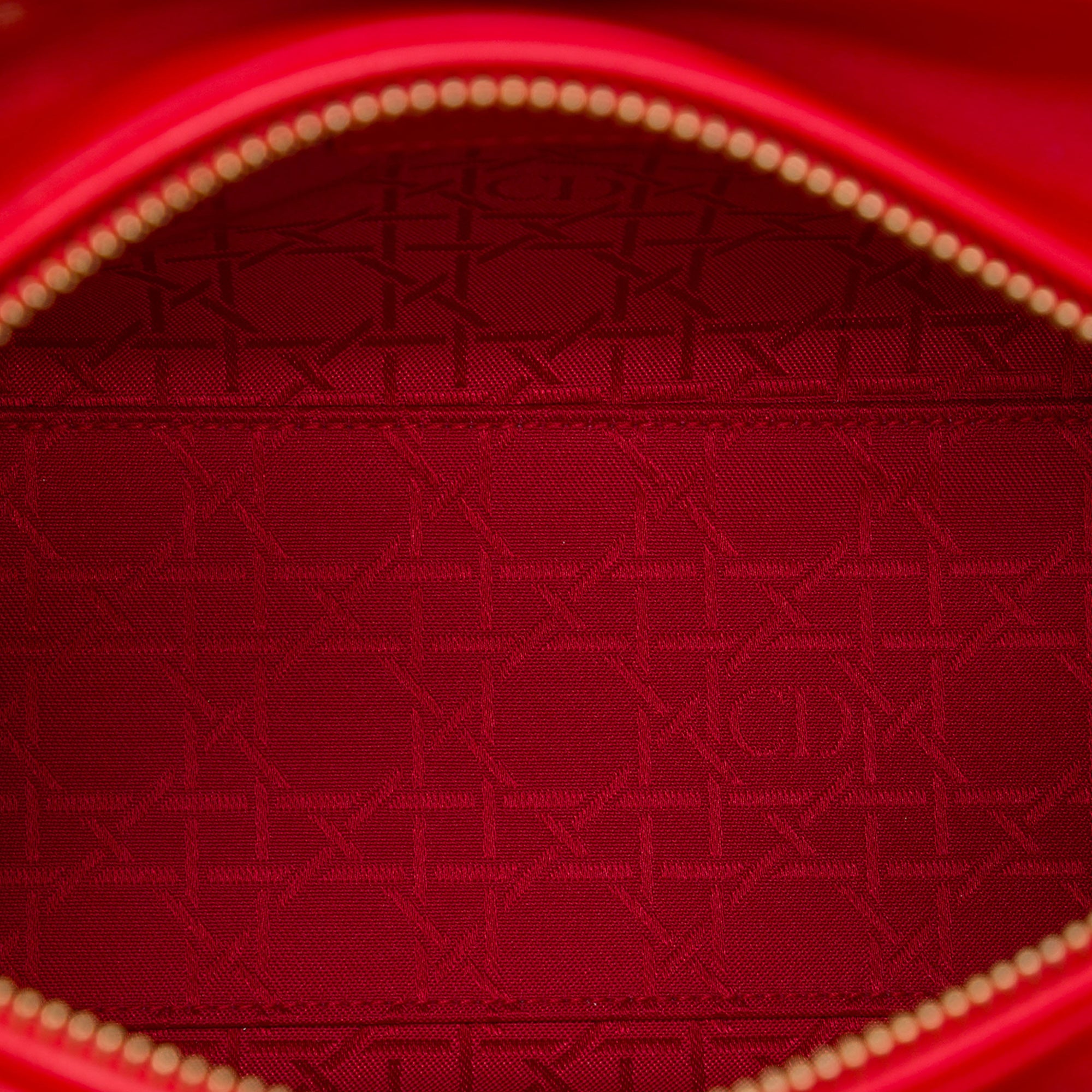 Dior Medium Lambskin Cannage Lady Dior - image 4