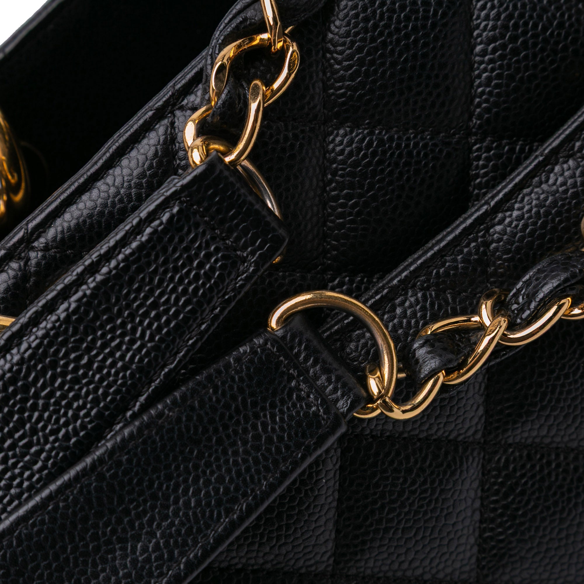 Chanel Caviar Grand Shopping Tote - image 11