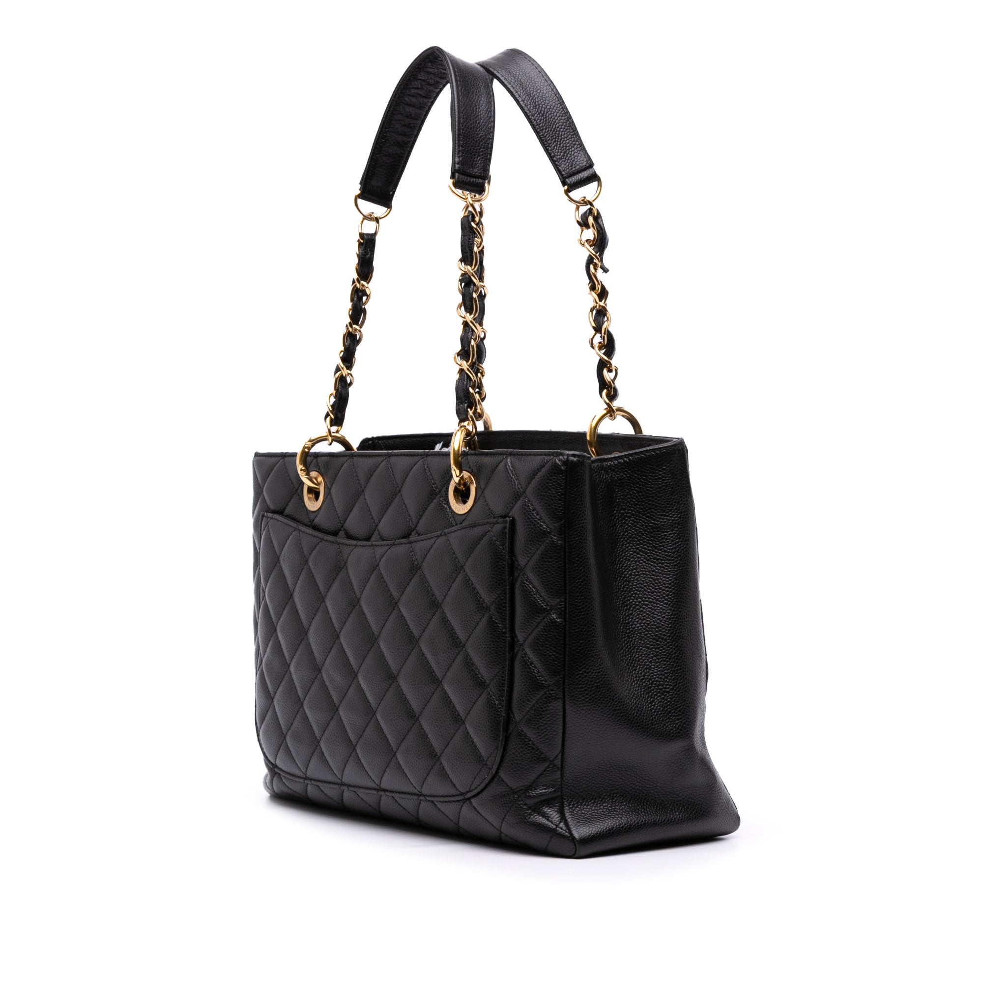 Chanel Caviar Grand Shopping Tote - image 2