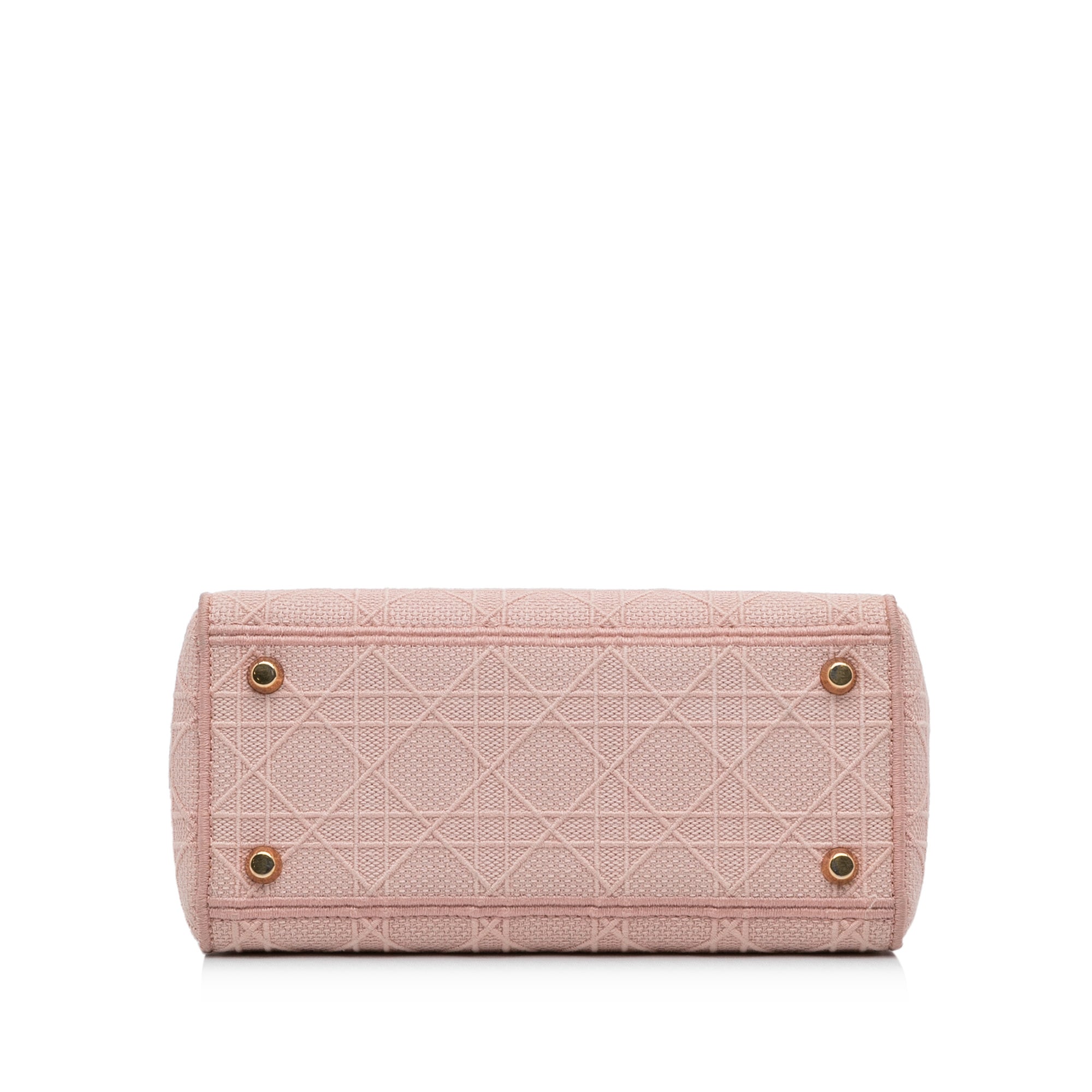 Dior Medium Embroidered Canvas Cannage Lady D Lite - image 8