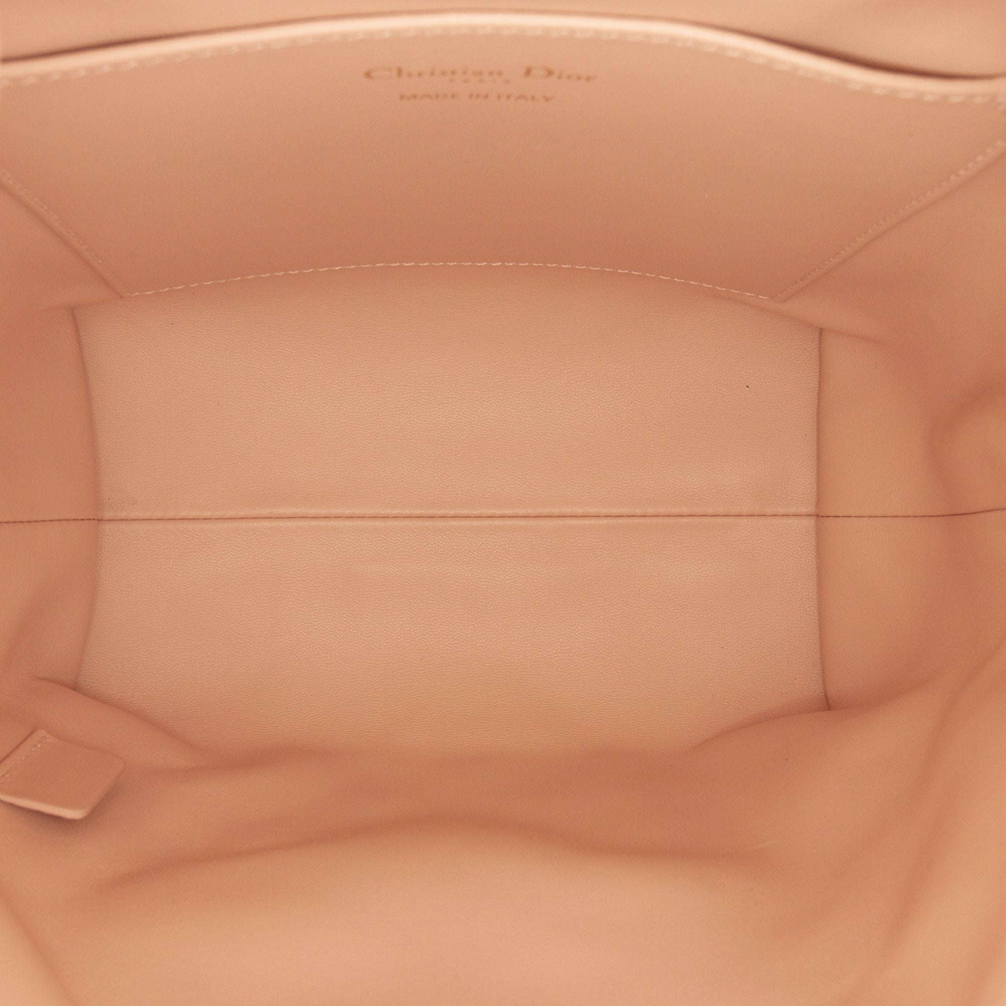 Dior Small Lambskin Macrocannage Caro Bucket Bag - image 4