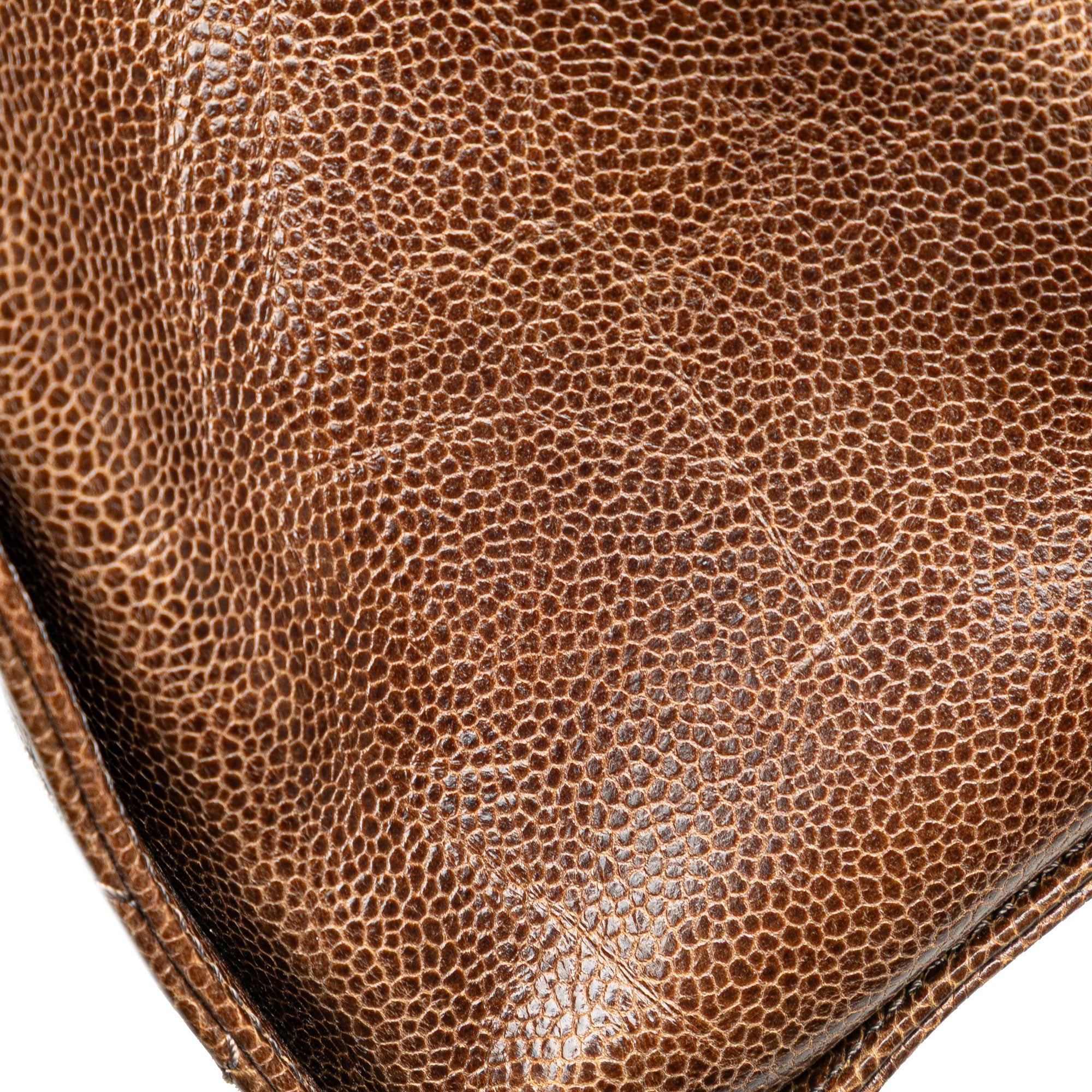 Chanel Quilted Glazed Caviar CC Crave Tote - image 9