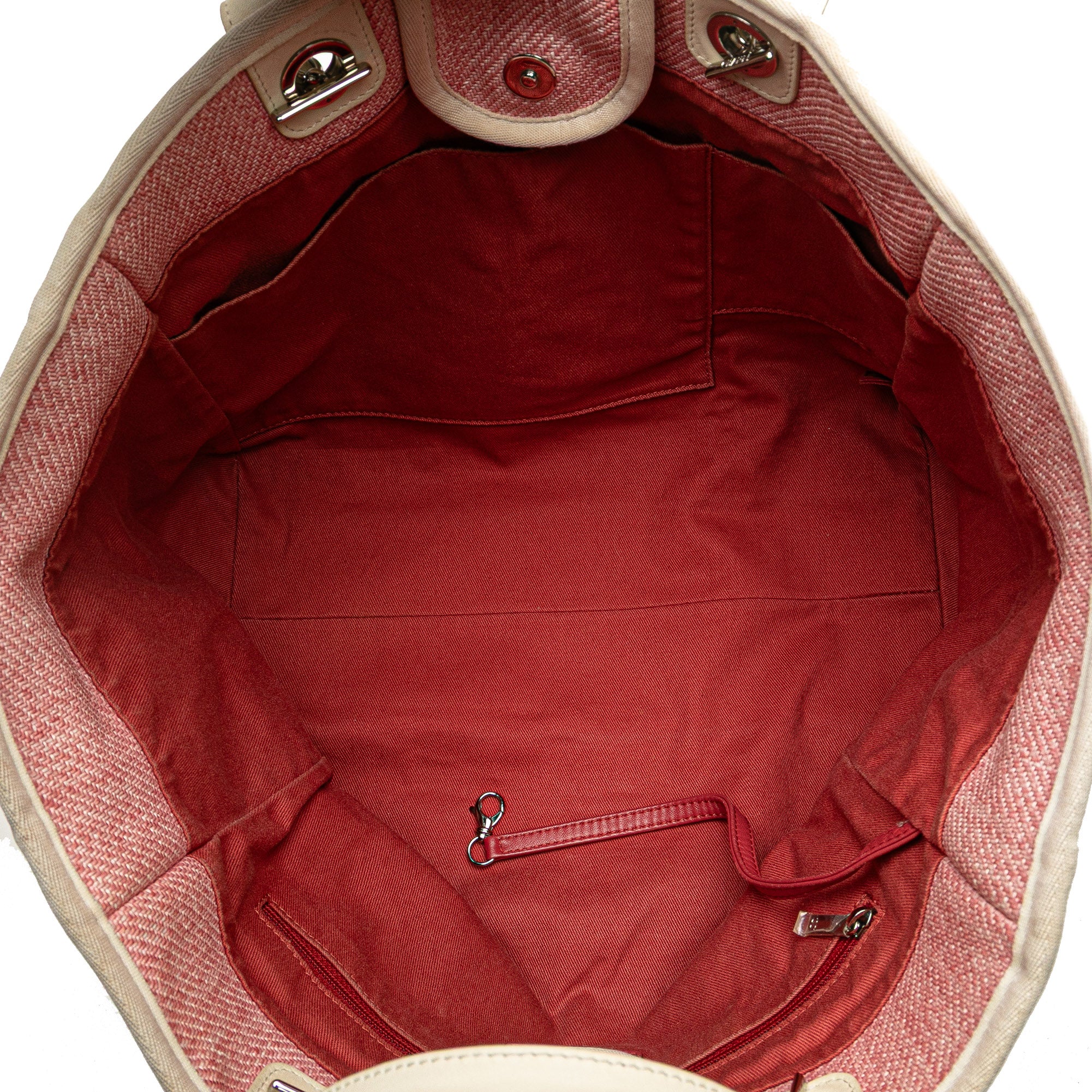 Chanel Medium Canvas Deauville Satchel - image 4
