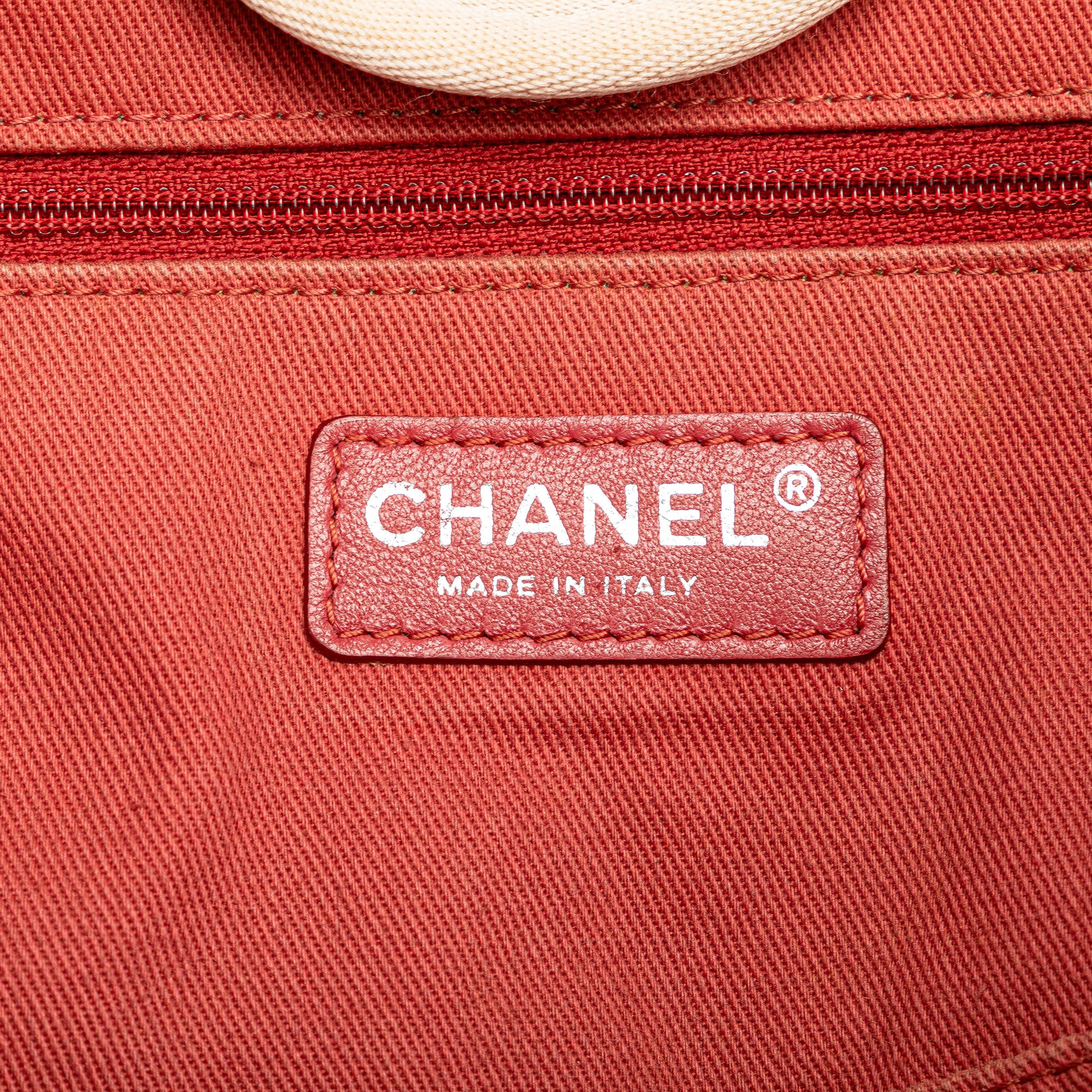 Chanel Medium Canvas Deauville Satchel - image 5