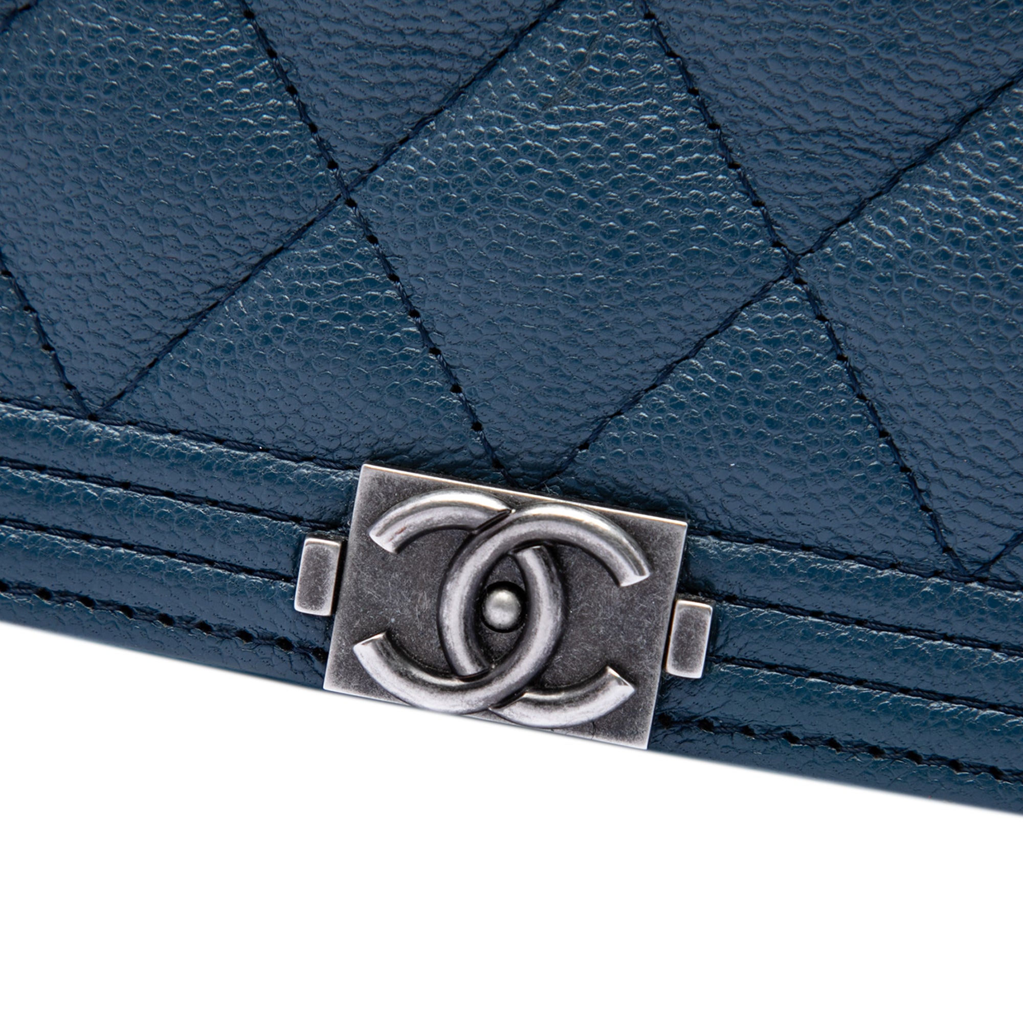 Chanel Quilted Lambskin Boy Wallet On Chain - image 5