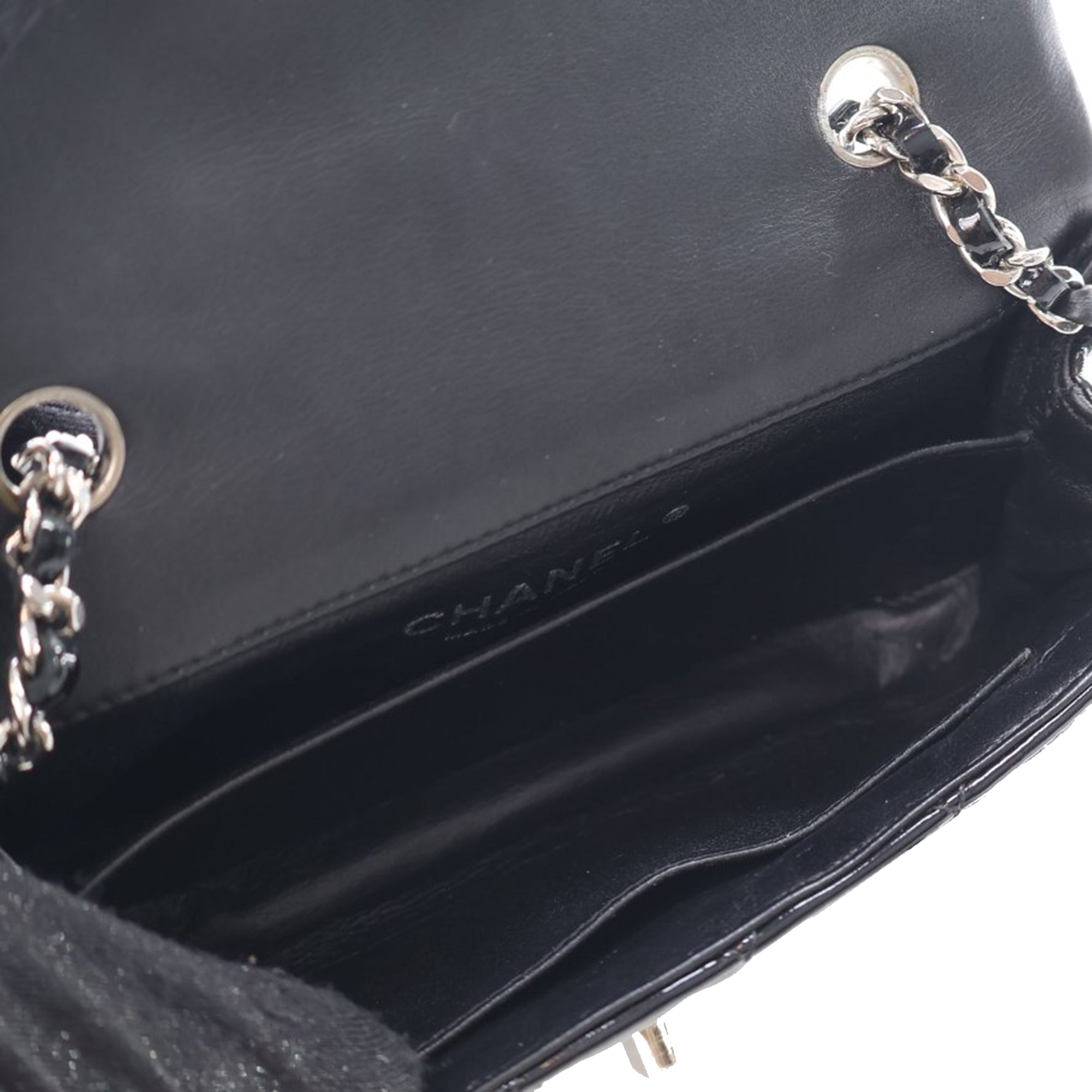 Chanel Extra Mini Rectangular Classic Patent Single Flap - image 4