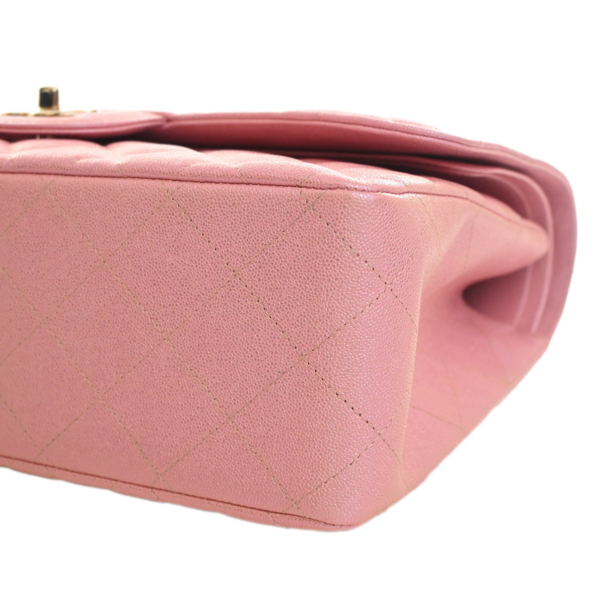 Chanel Jumbo Classic Iridescent Caviar Double Flap - image 12