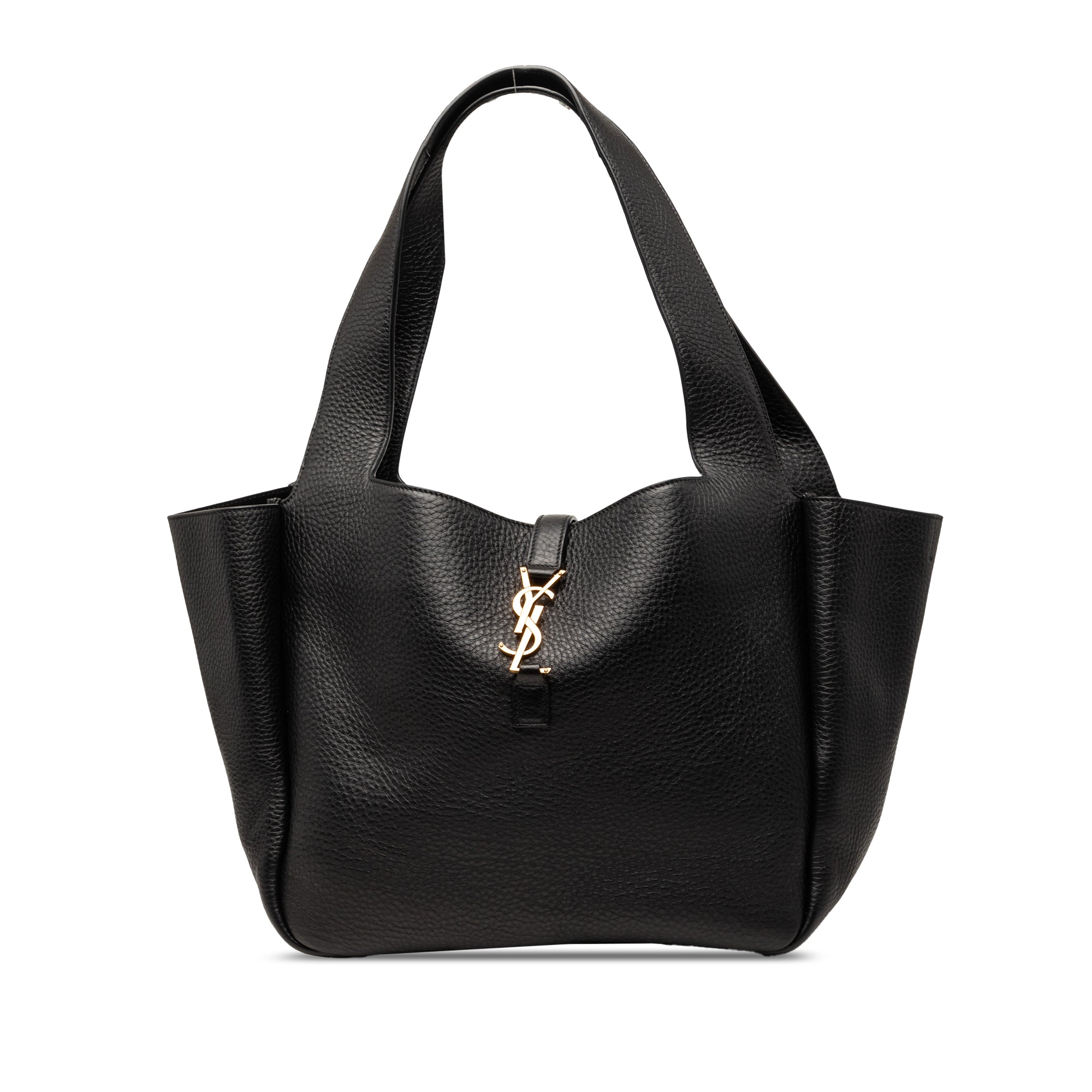 Saint Laurent Grained Deerskin Le 5 a 7 Bea Tote - image 1