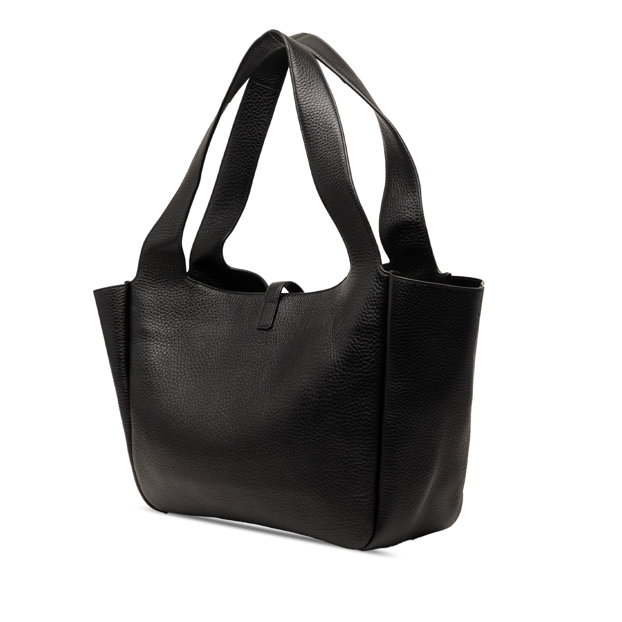 Saint Laurent Grained Deerskin Le 5 a 7 Bea Tote - image 2