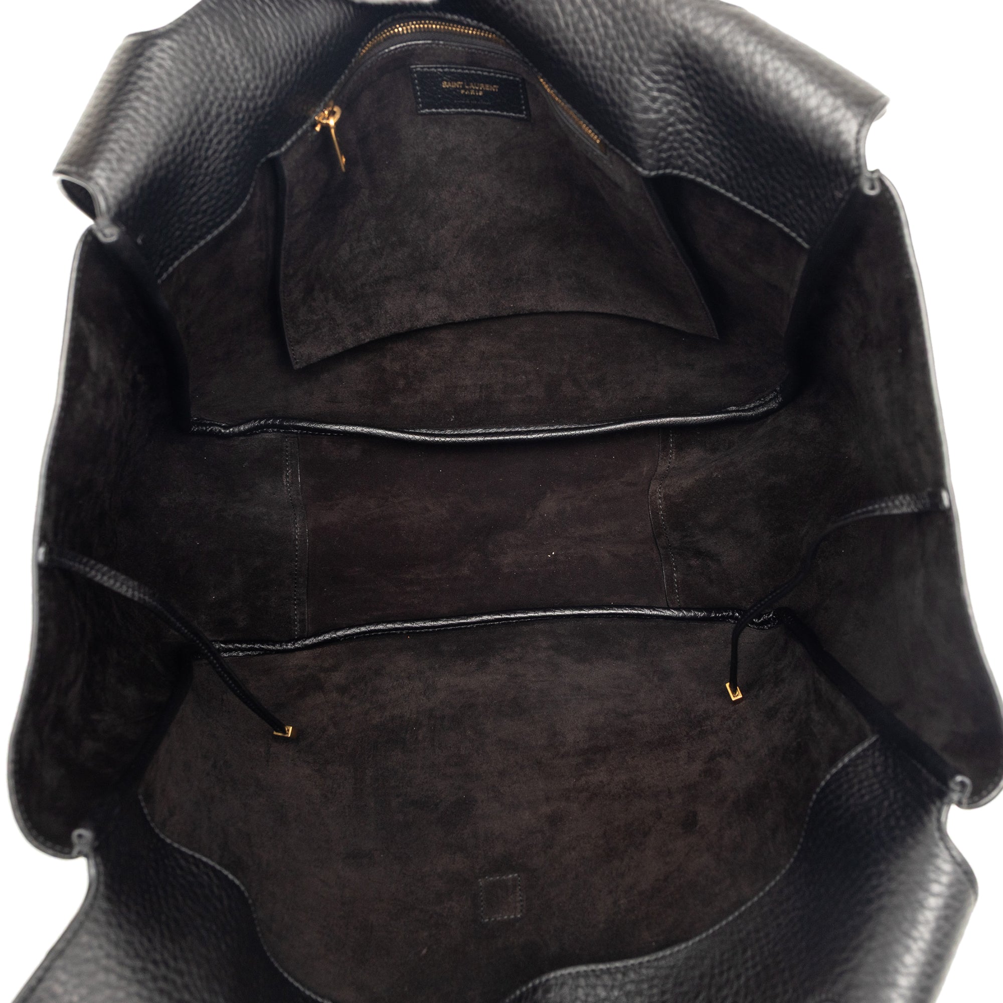 Saint Laurent Grained Deerskin Le 5 a 7 Bea Tote - image 4