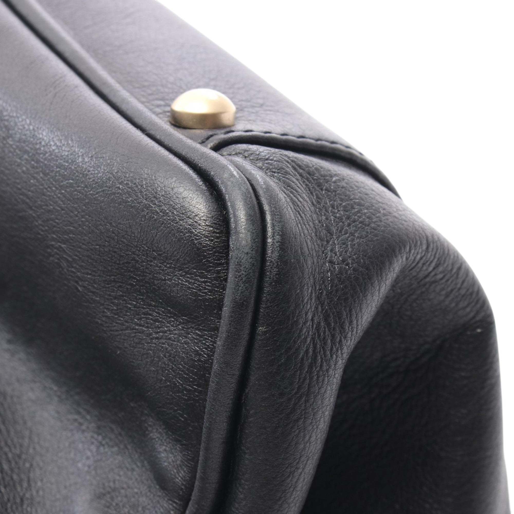 Chanel Lambskin Embossed Camellia Logo Tote - image 8