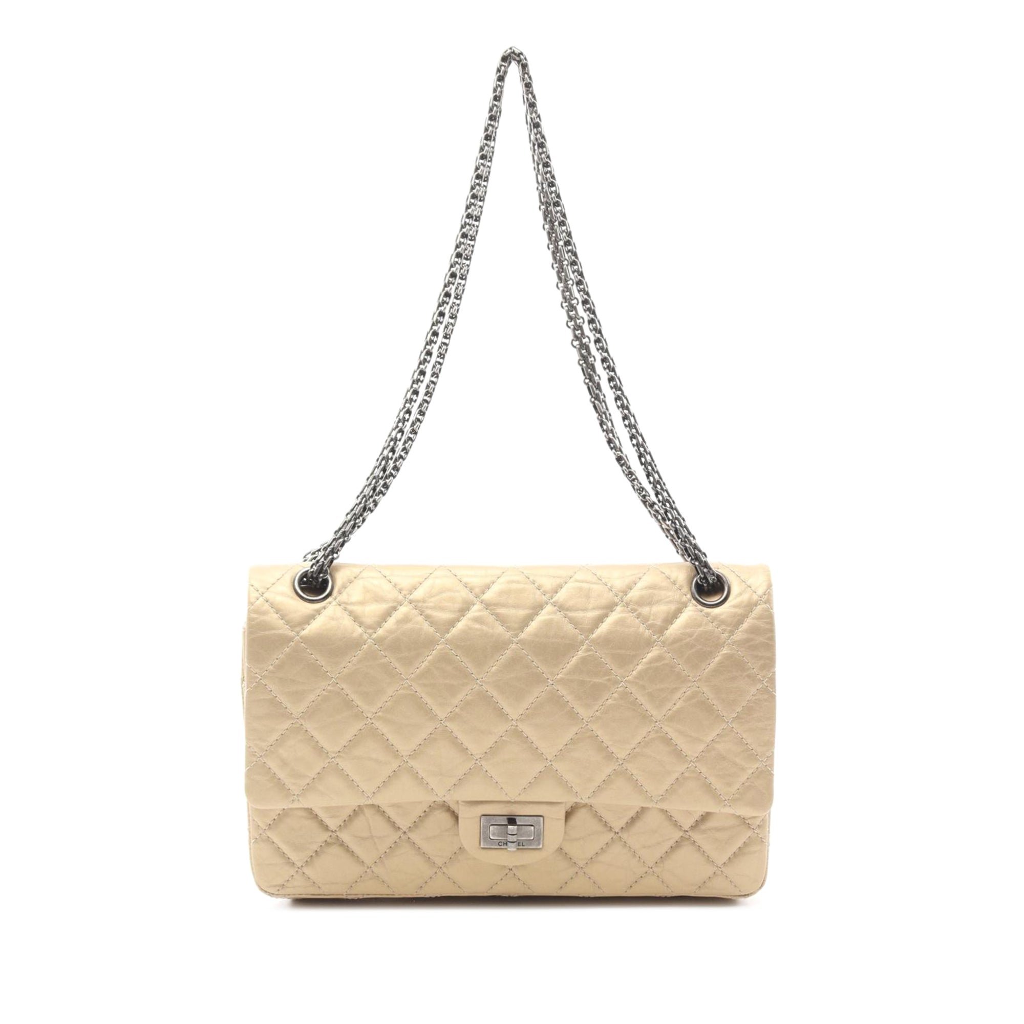 Chanel Reissue 2.55 Aged Calfskin Double Flap 226 - image 1