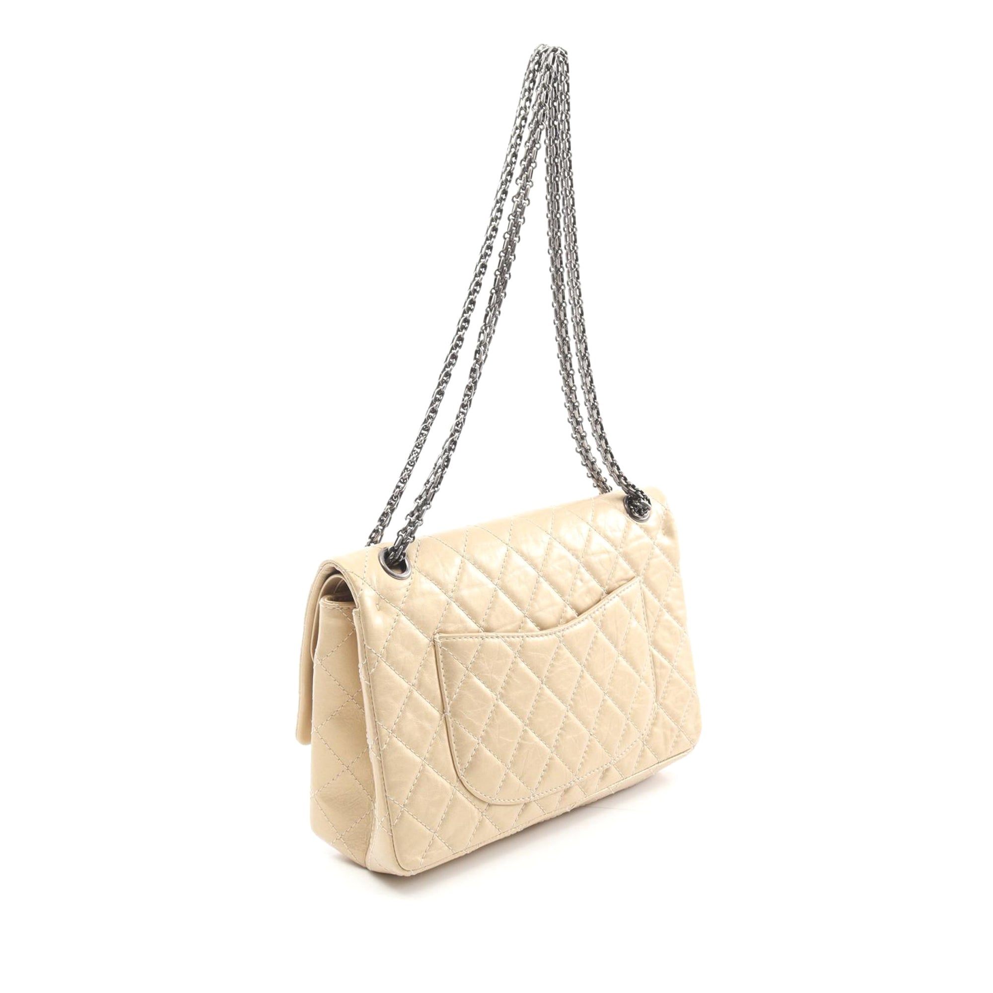 Chanel Reissue 2.55 Aged Calfskin Double Flap 226 - image 2