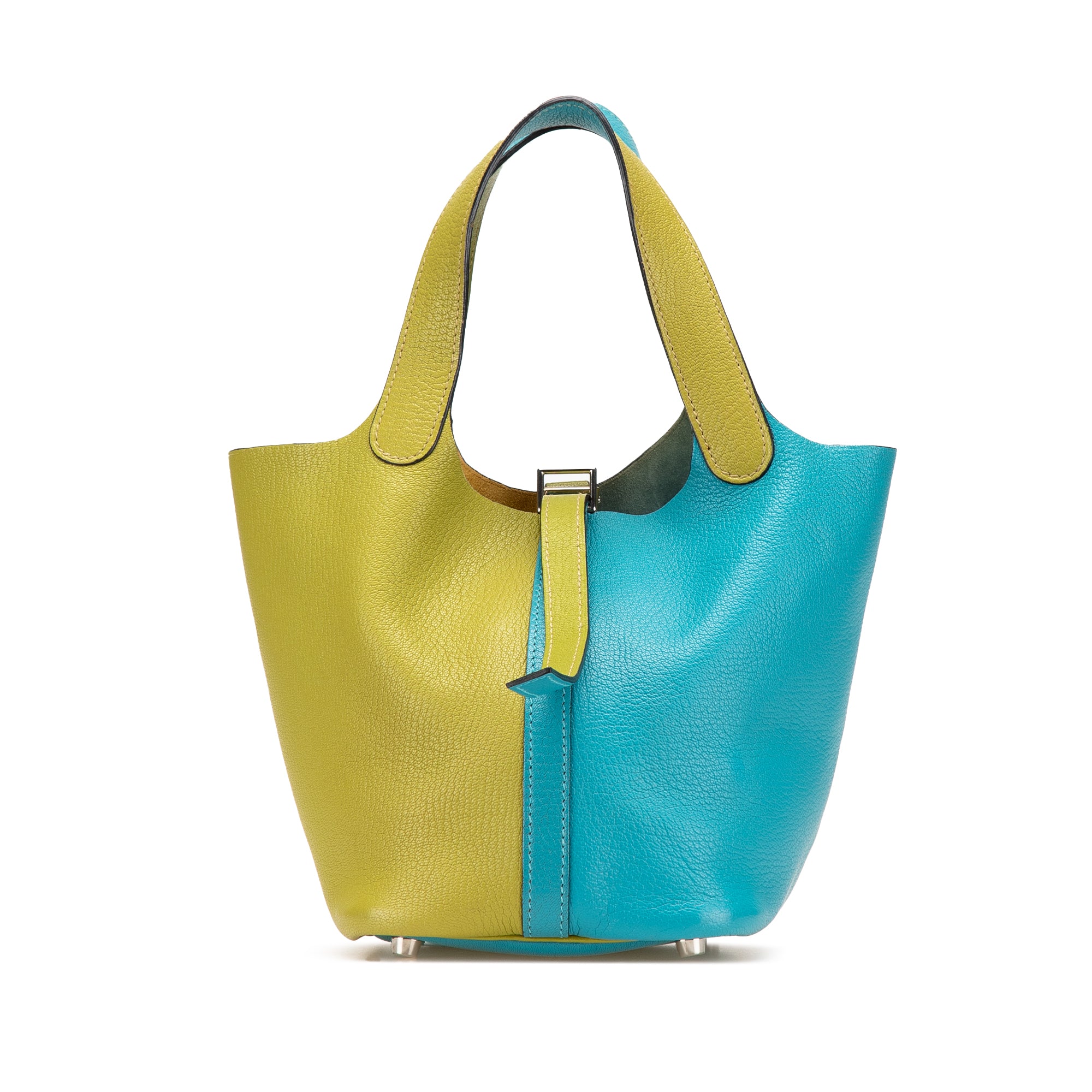 Hermès Bicolor Clemence Picotin 18 - image 1