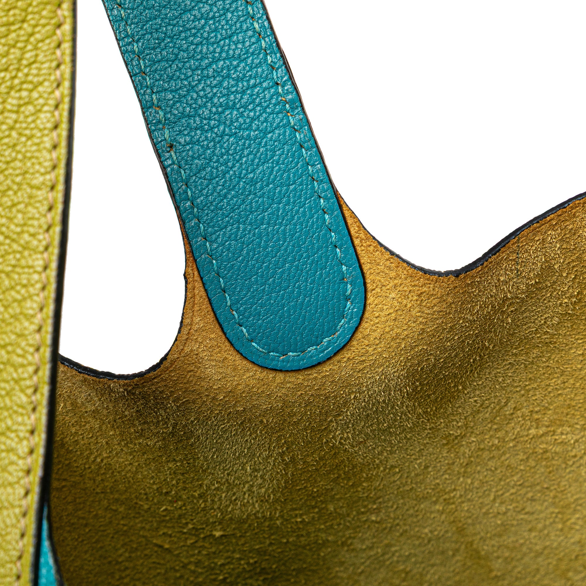 Hermès Bicolor Clemence Picotin 18 - image 10