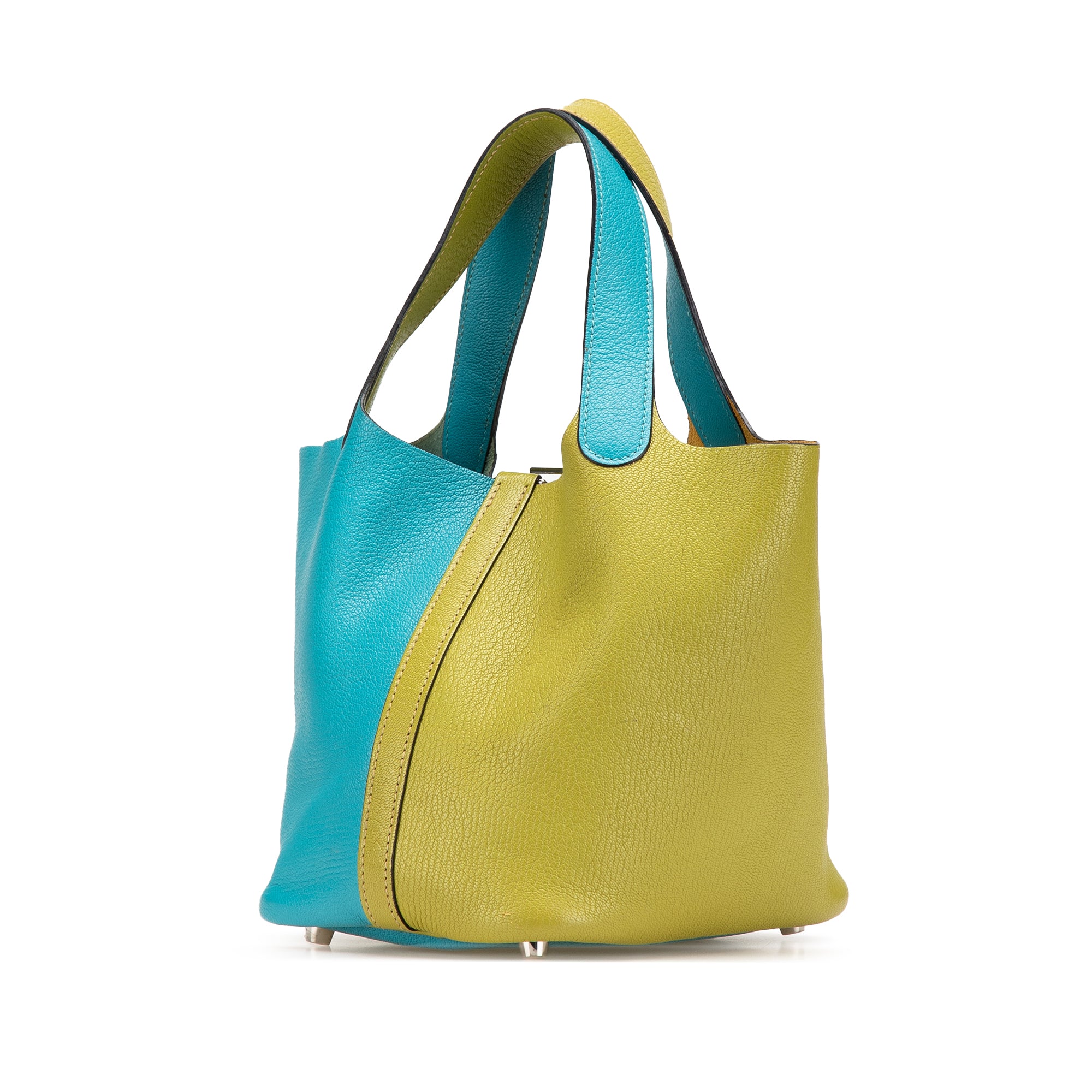 Hermès Bicolor Clemence Picotin 18 - image 2