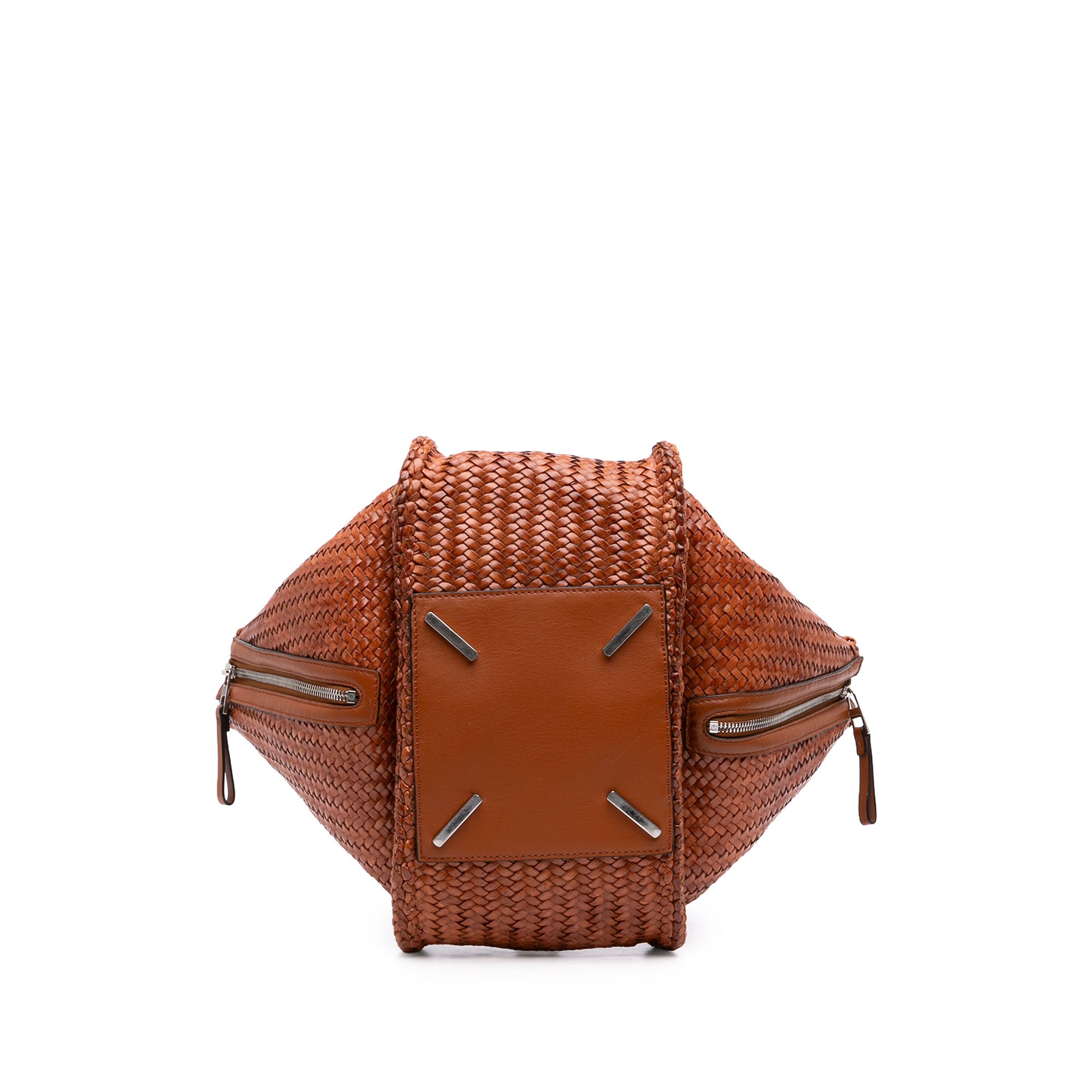 LOEWE Medium Woven Calfskin Hammock Satchel - image 3