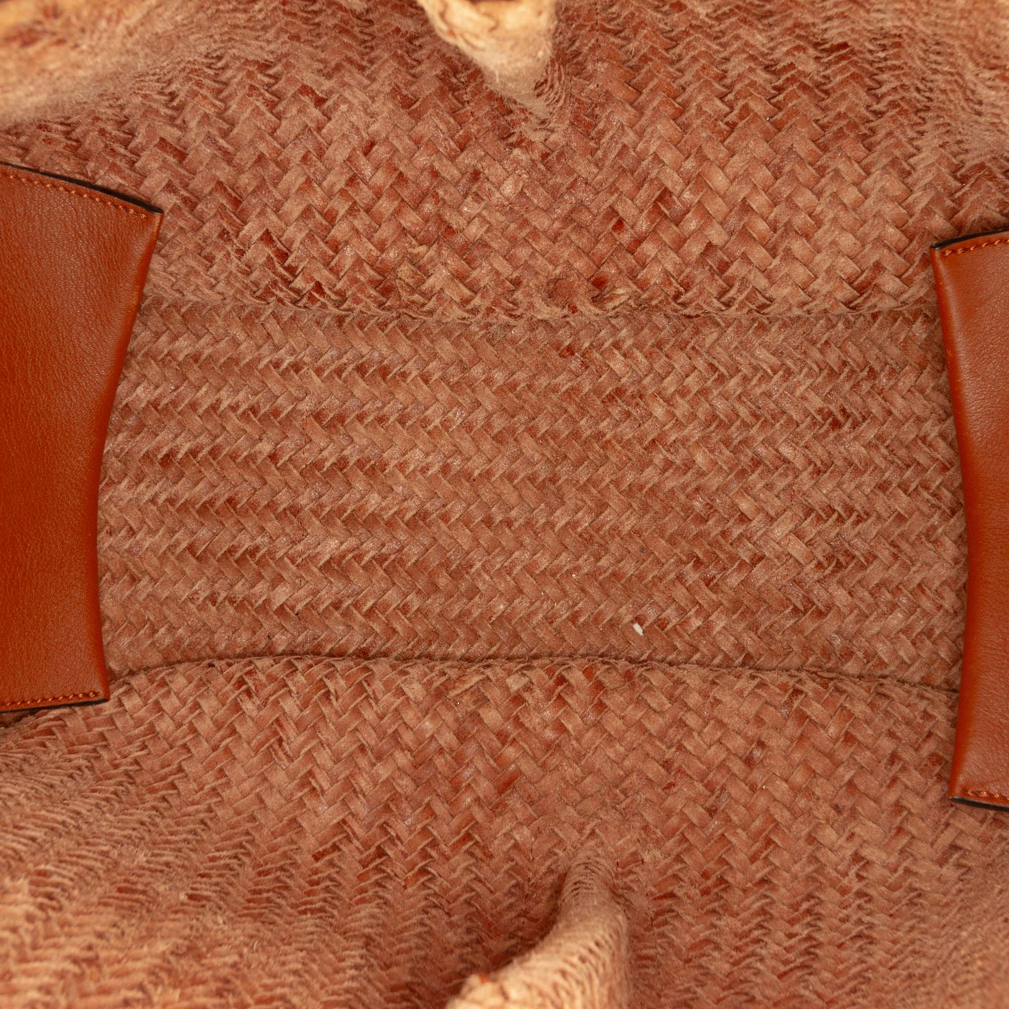 LOEWE Medium Woven Calfskin Hammock Satchel - image 5