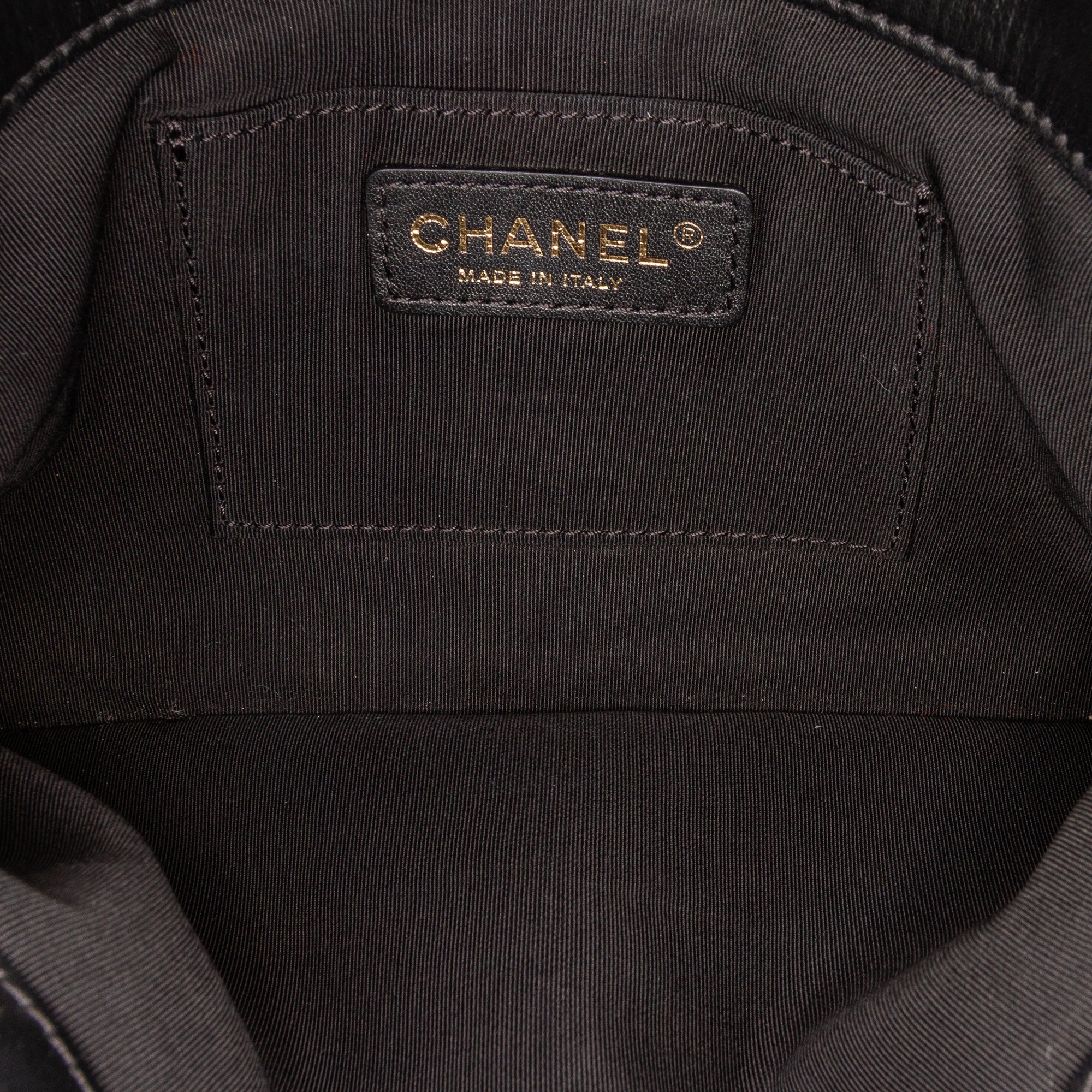 Chanel Chevron Lambskin Fold Up Again Clutch - image 5
