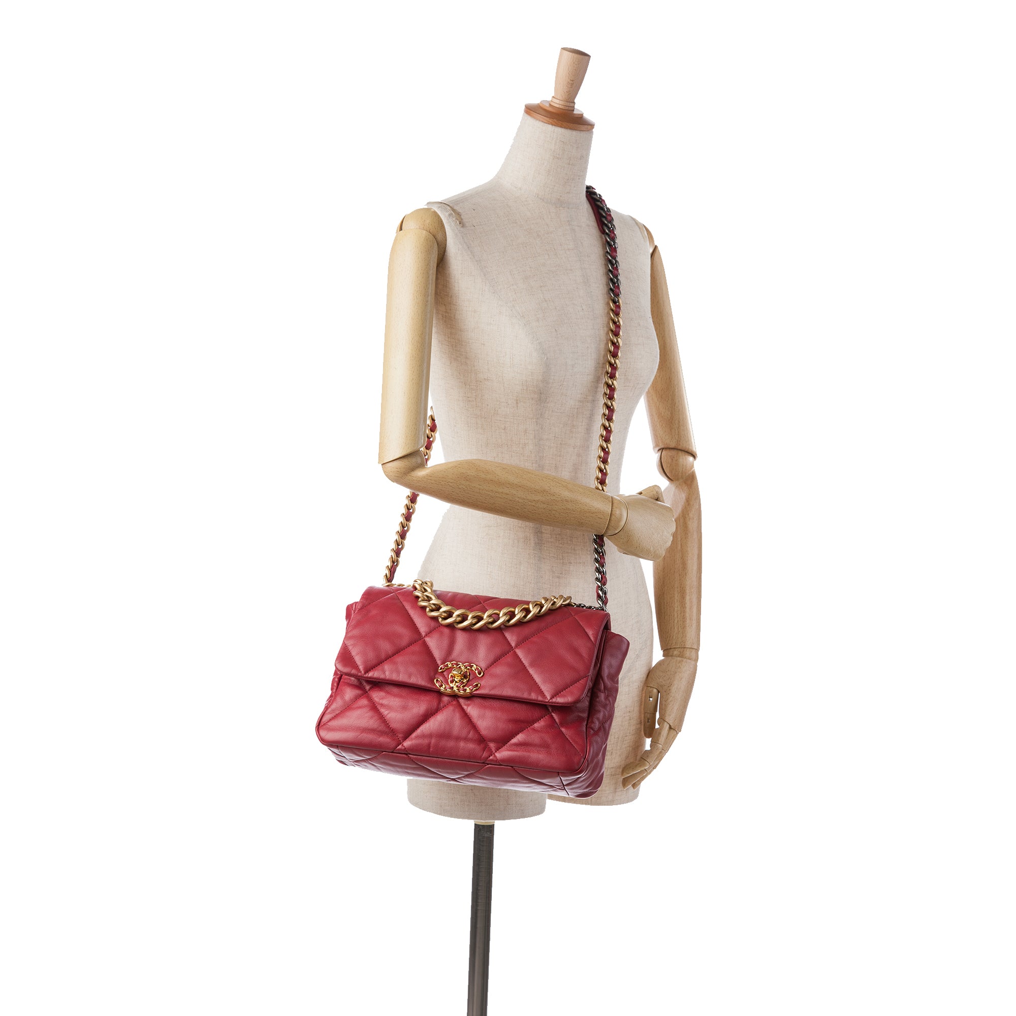 Chanel Large Lambskin 19 Flap - image 9