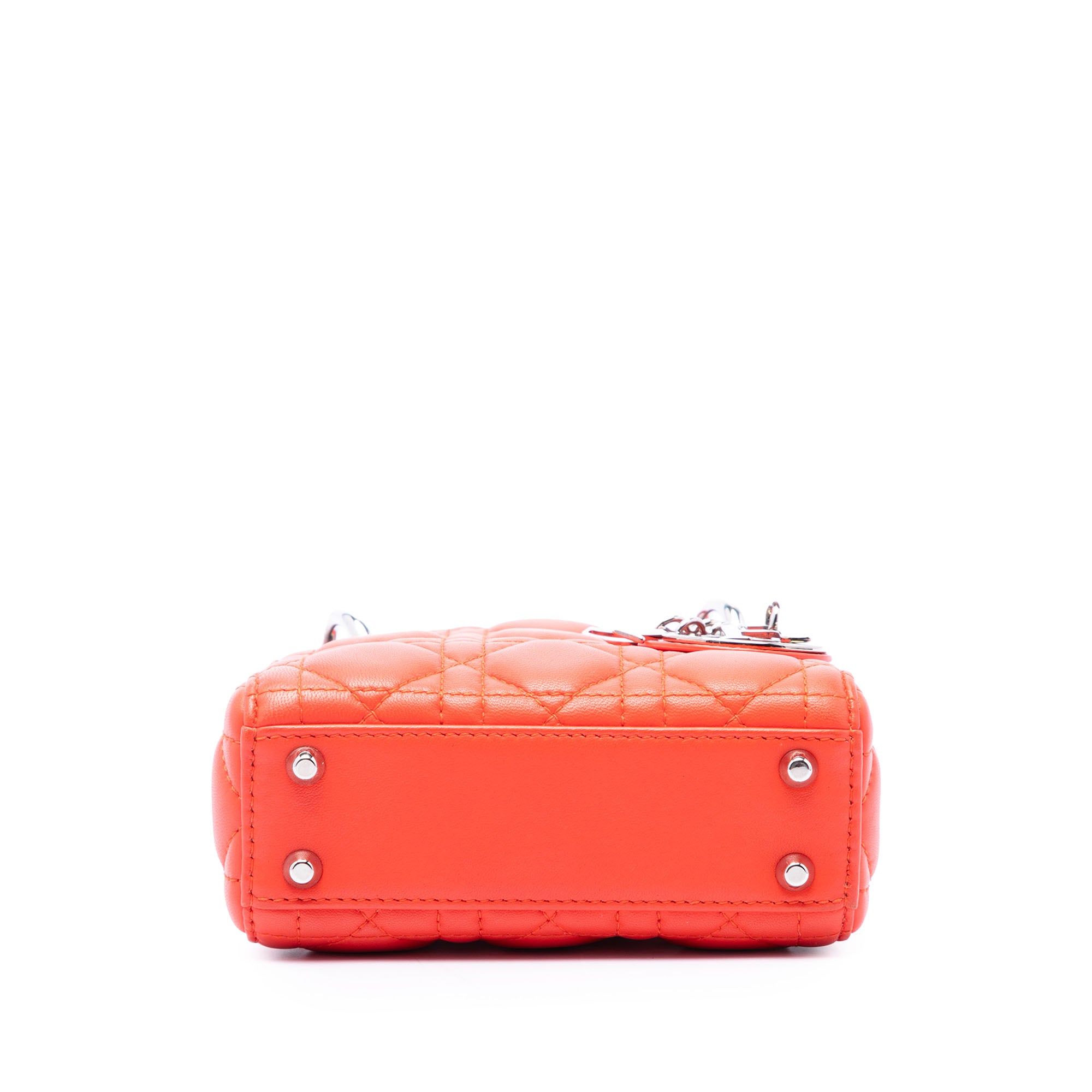 Dior Micro Lambskin Cannage Lady Dior - image 3