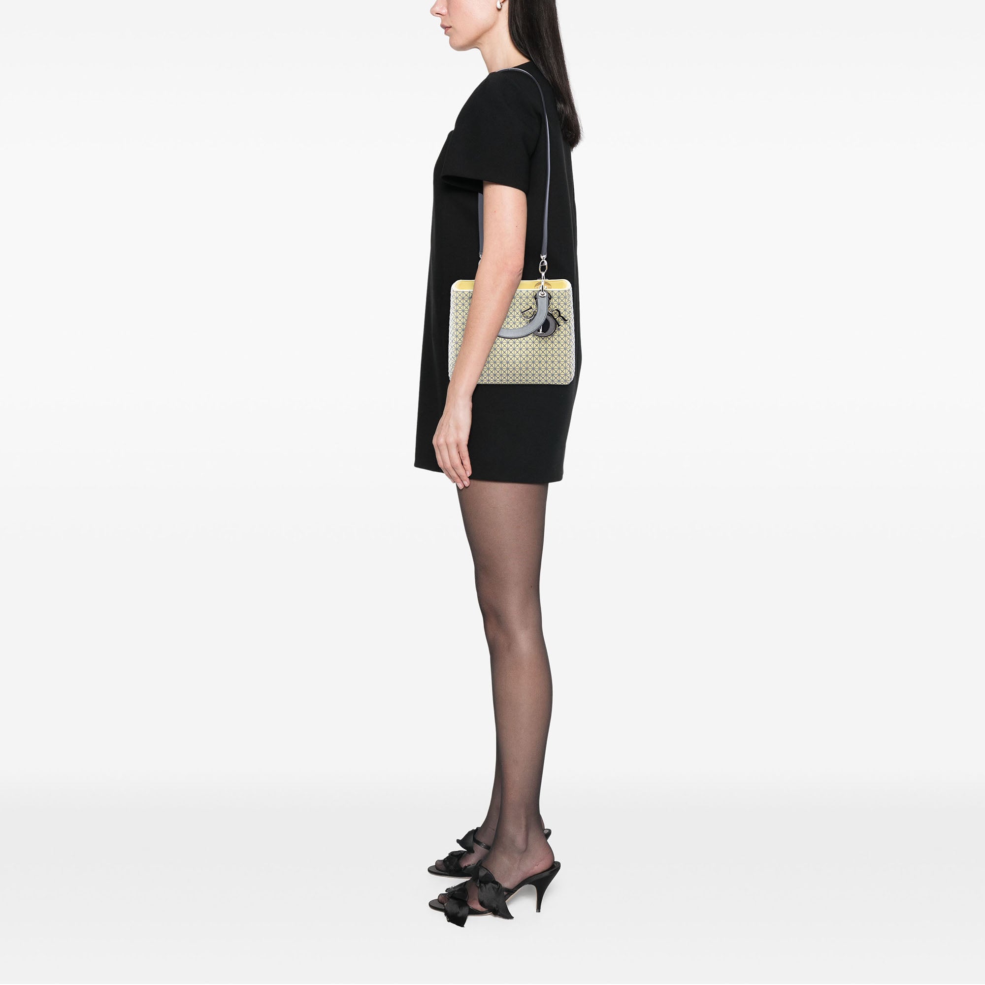 Dior Medium Embroidered Lambskin Microcannage Lady Dior - image 6