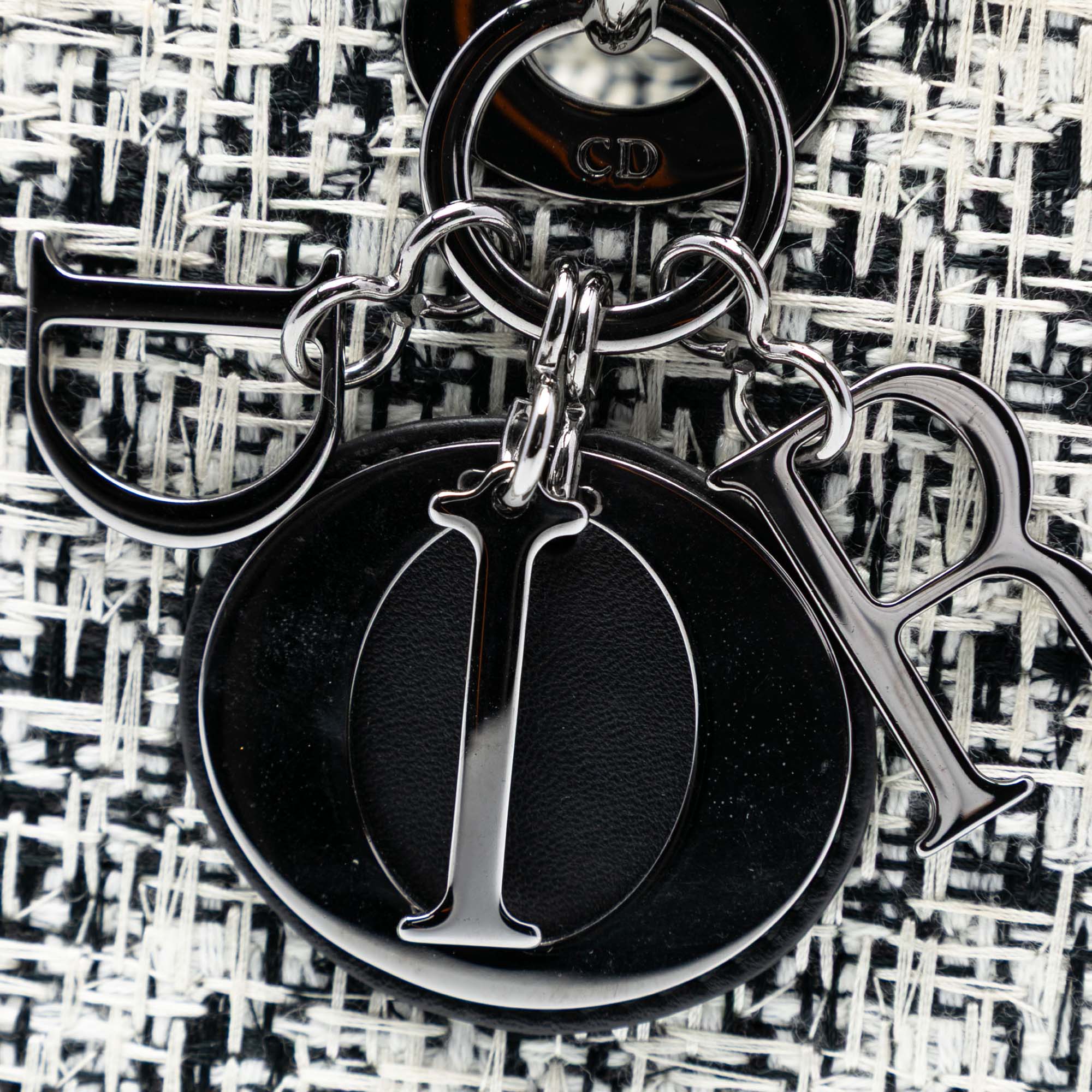 Dior Medium Tweed Lady Dior - image 6