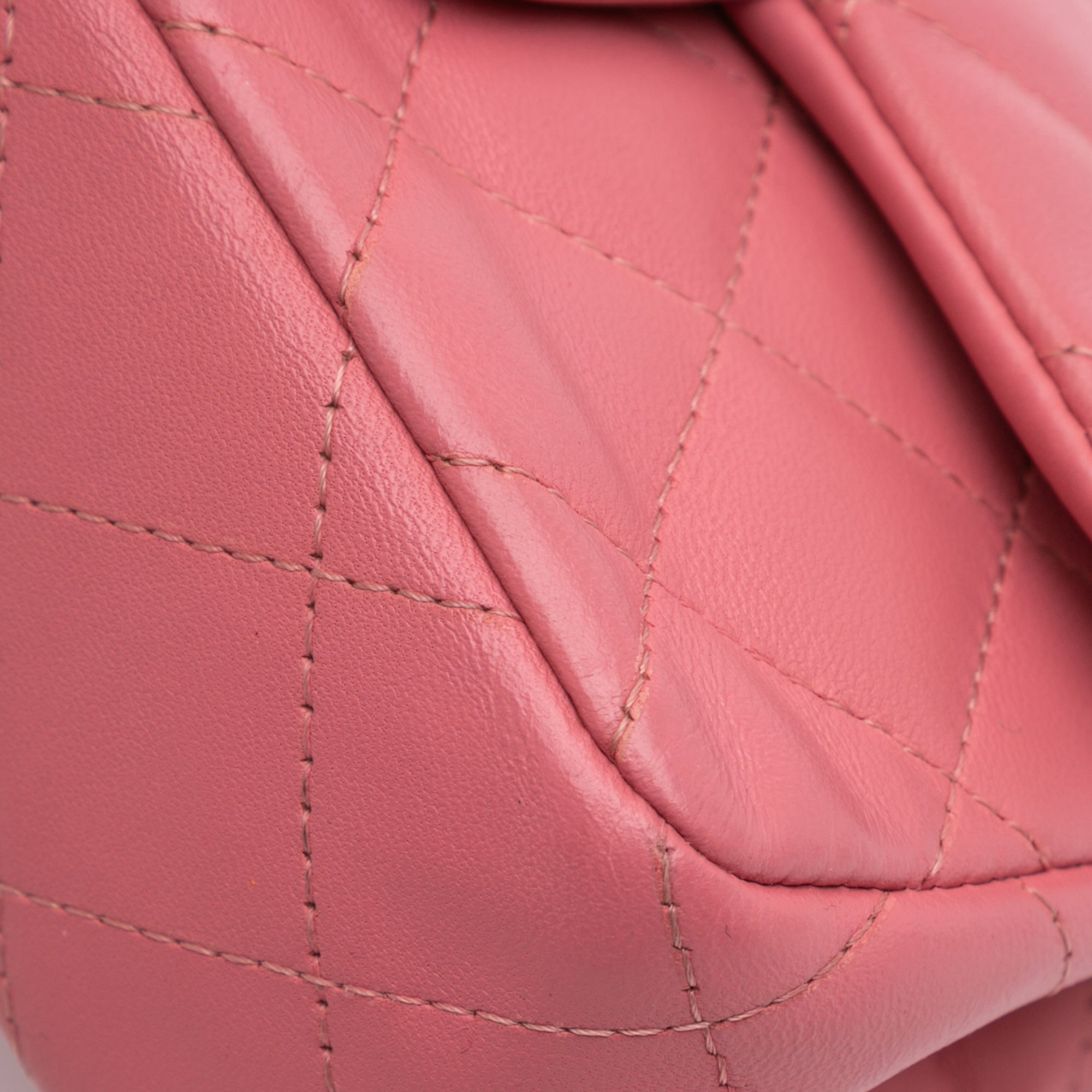 Chanel Extra Mini Rectangular Classic Lambskin Single Flap - image 8