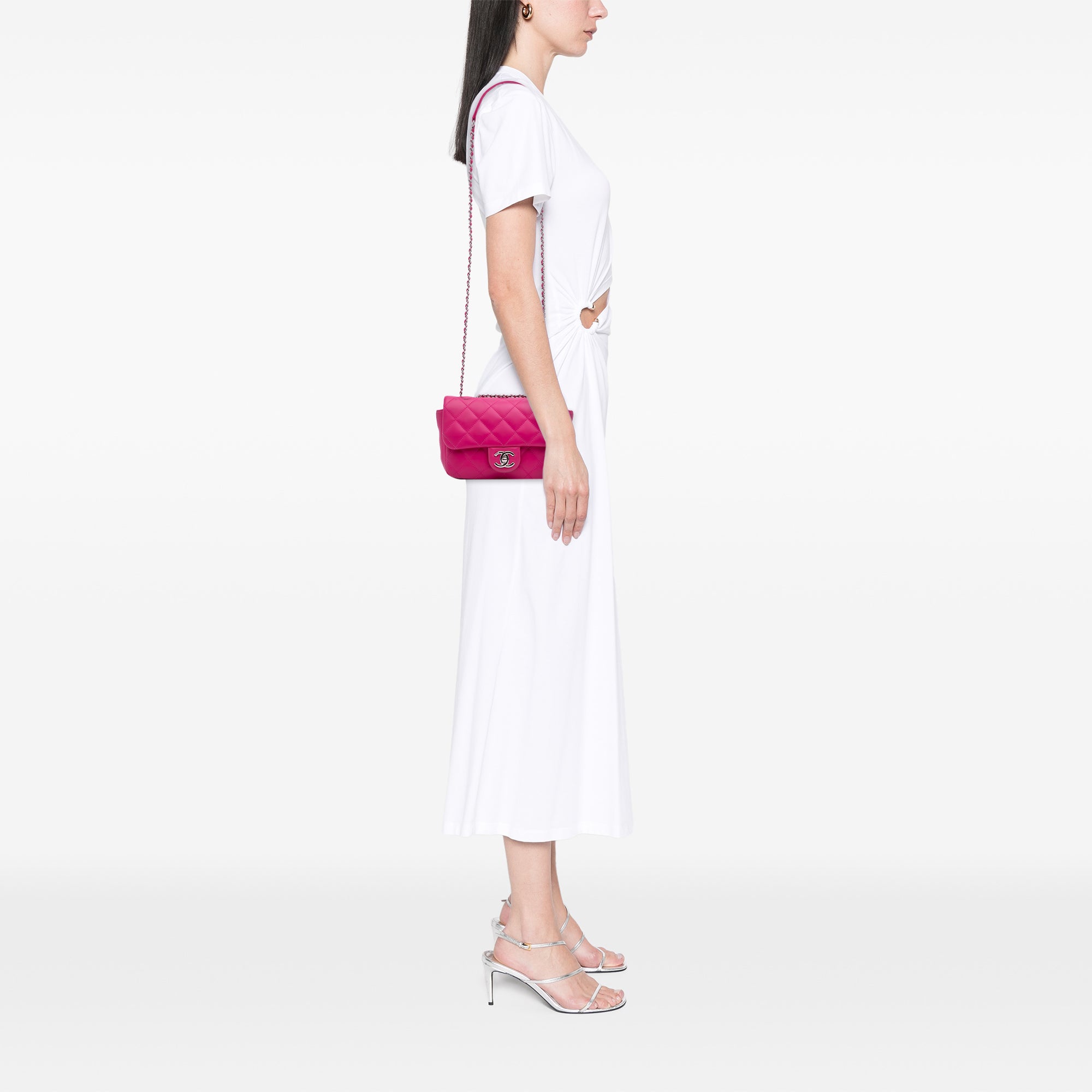 Chanel Paris Seoul Small Rubber Coco Rain Flap - image 11