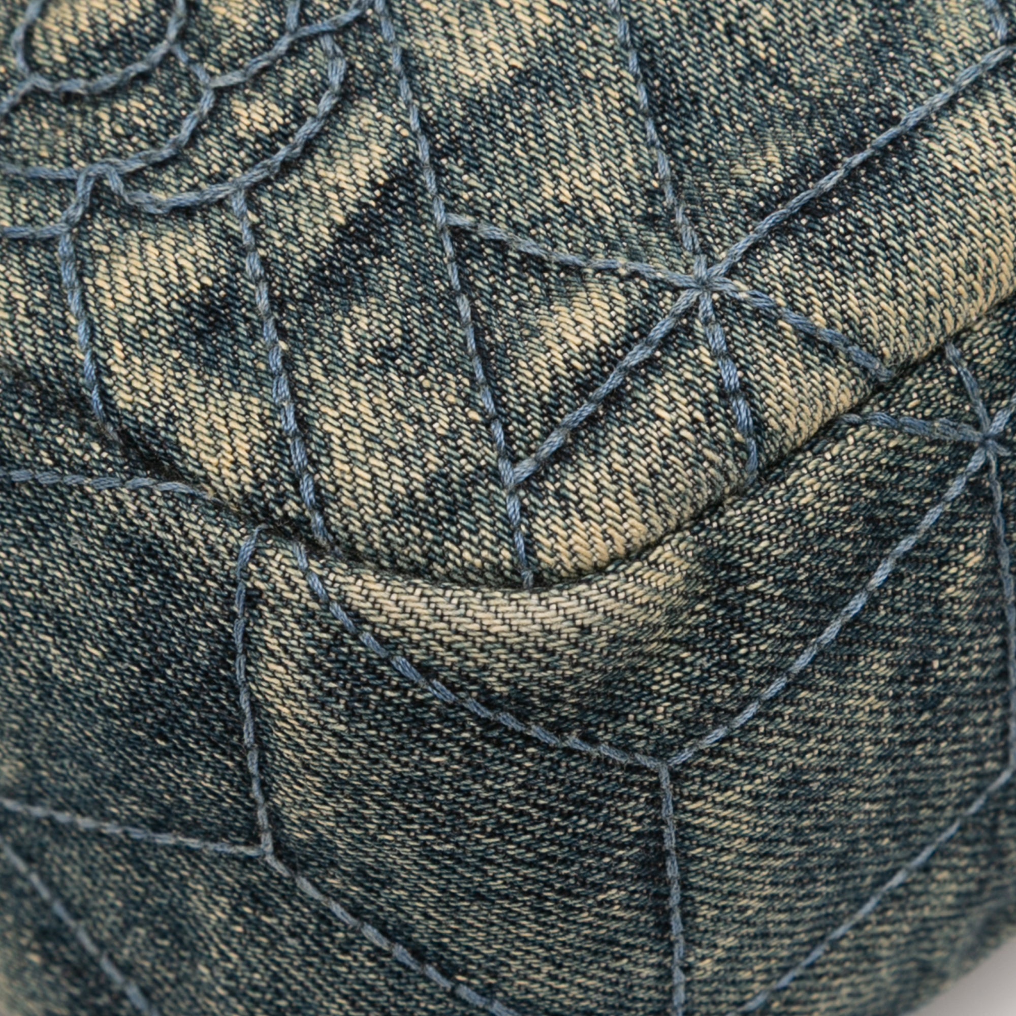 Chanel Medium Embroidered Denim Camellia Flap - image 8